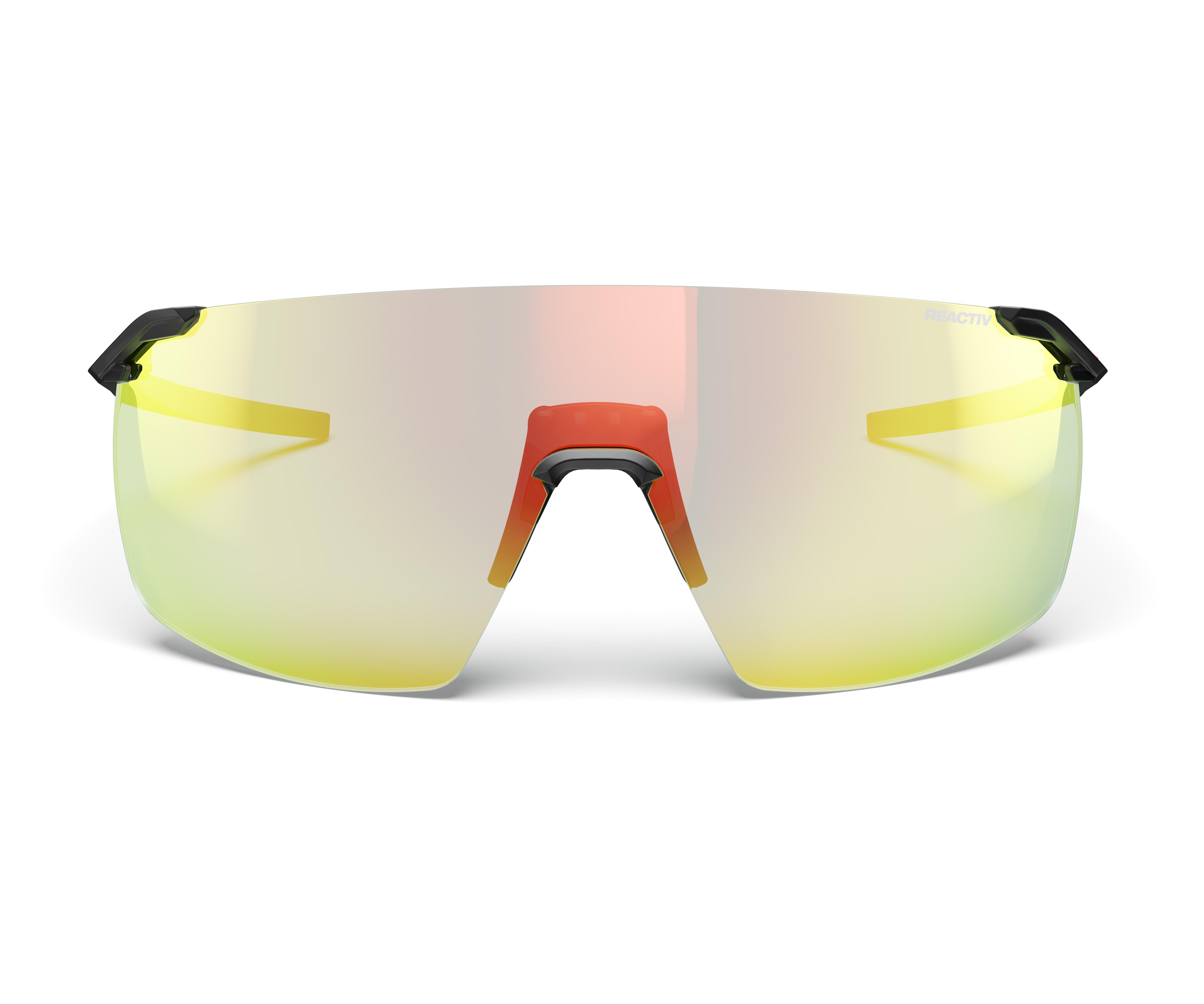 Lunettes de soleil  Mixte Noir Sport Faster Trois-Quart