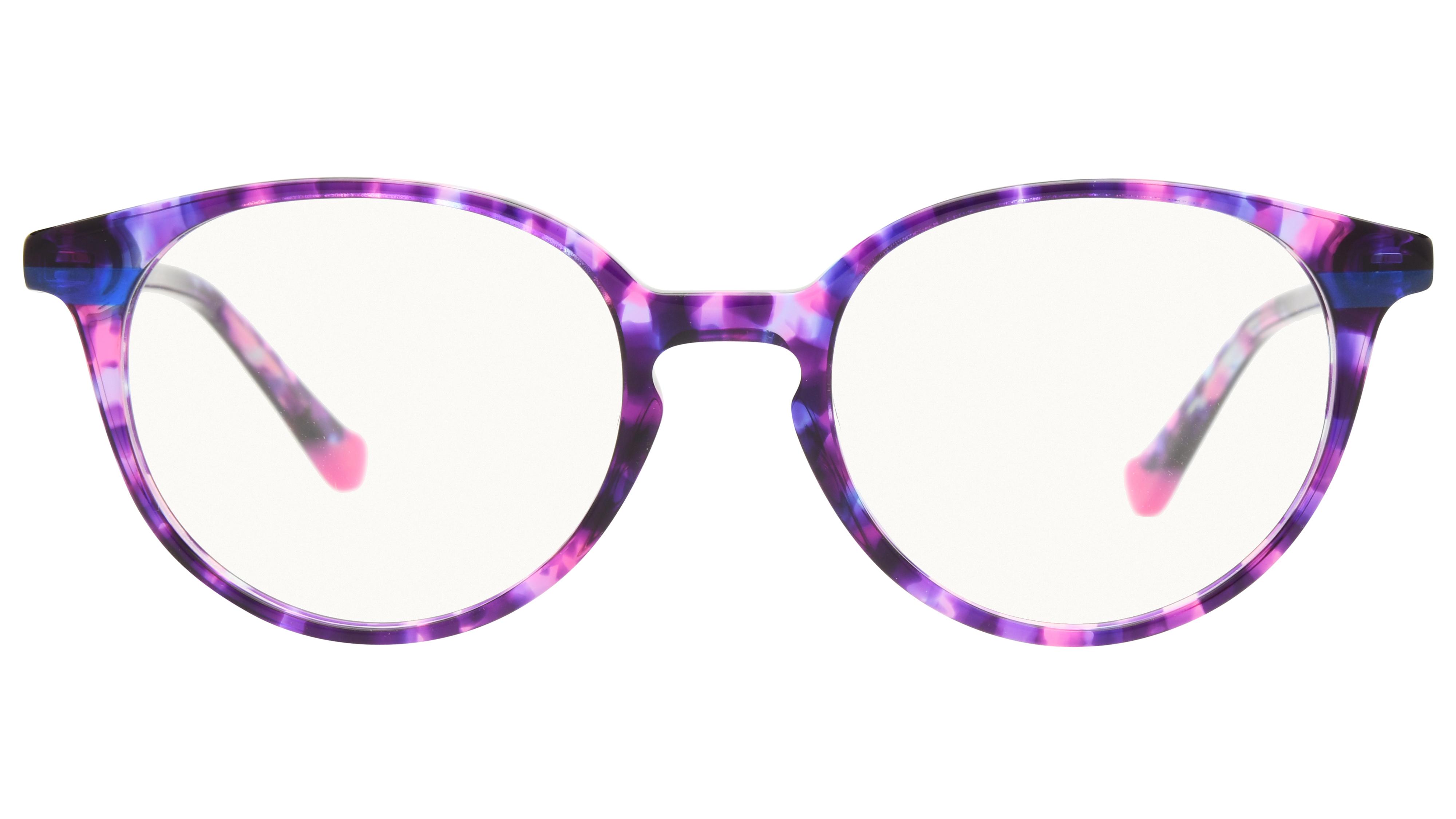Lunettes de vue Lunatic Femme Rose Pantos Lun2504 Face
