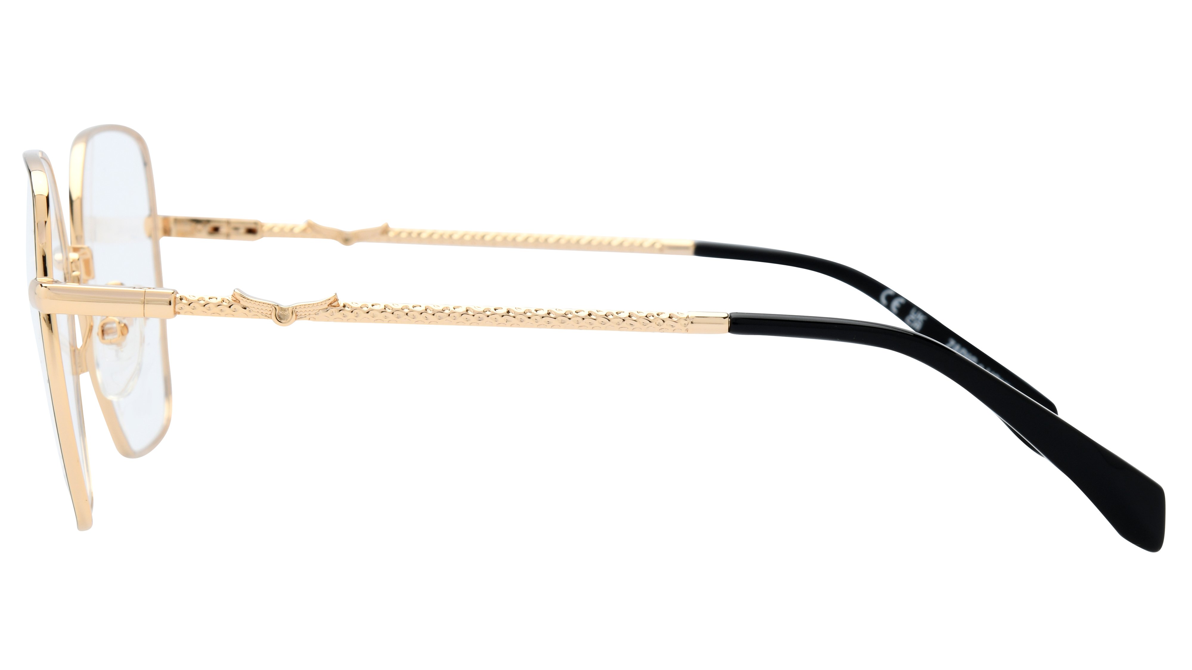 Lunettes de vue Zadig & Voltaire Femme Noir Carré Vzv388 Gauche