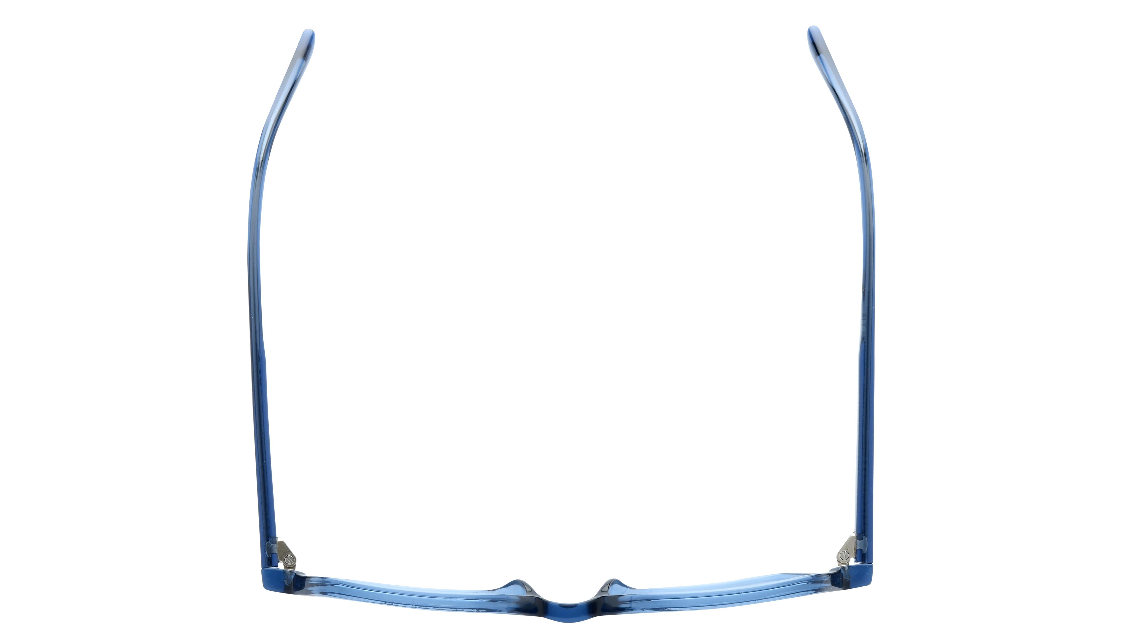 Lunettes de vue Alternance Femme Bleu Carré alternance Dessus