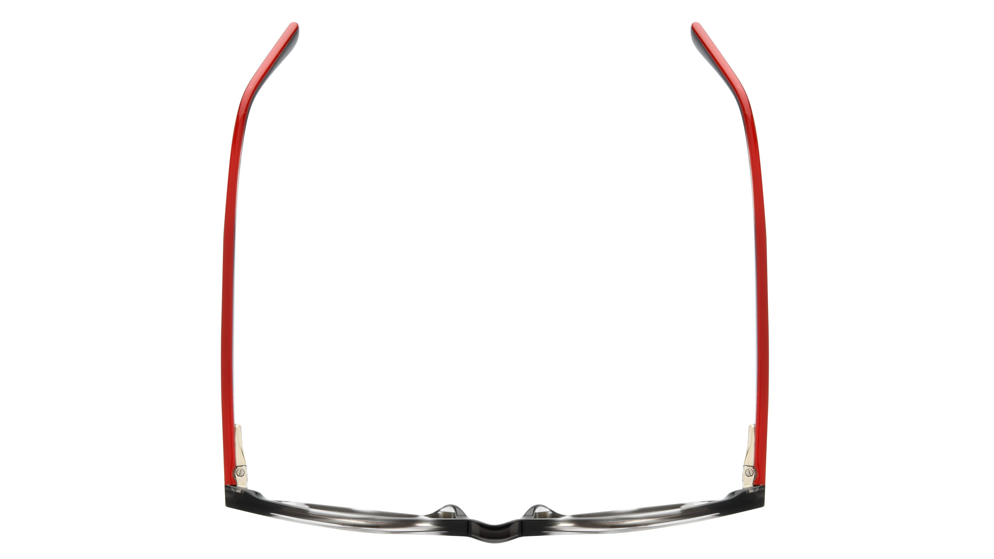 Lunettes de vue Le Coq Sportif Homme Gris Rectangle Lcs2502 Dessus