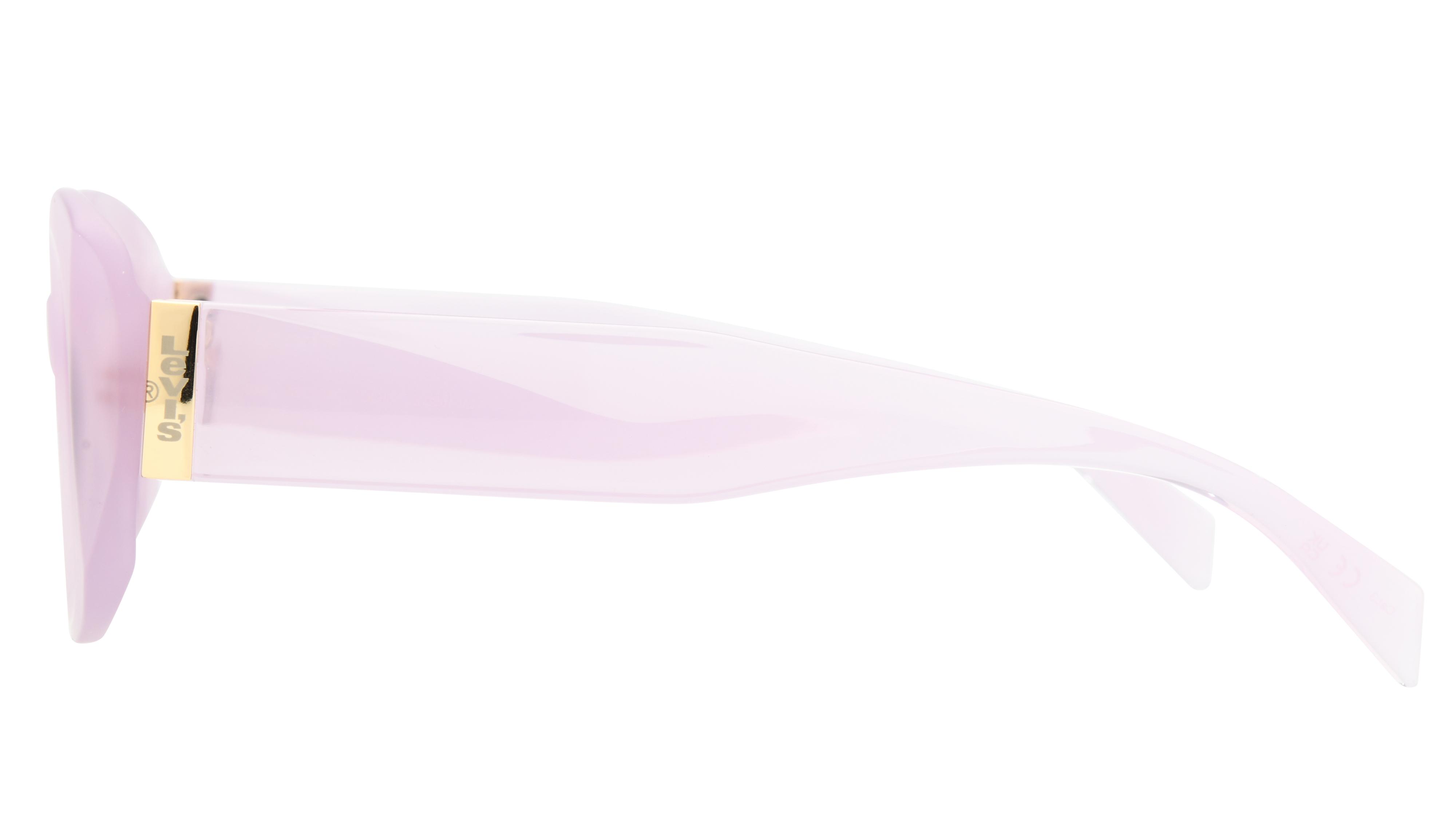 Lunettes de soleil Levi's Femme Violet Ovale Lv1080/S Gauche