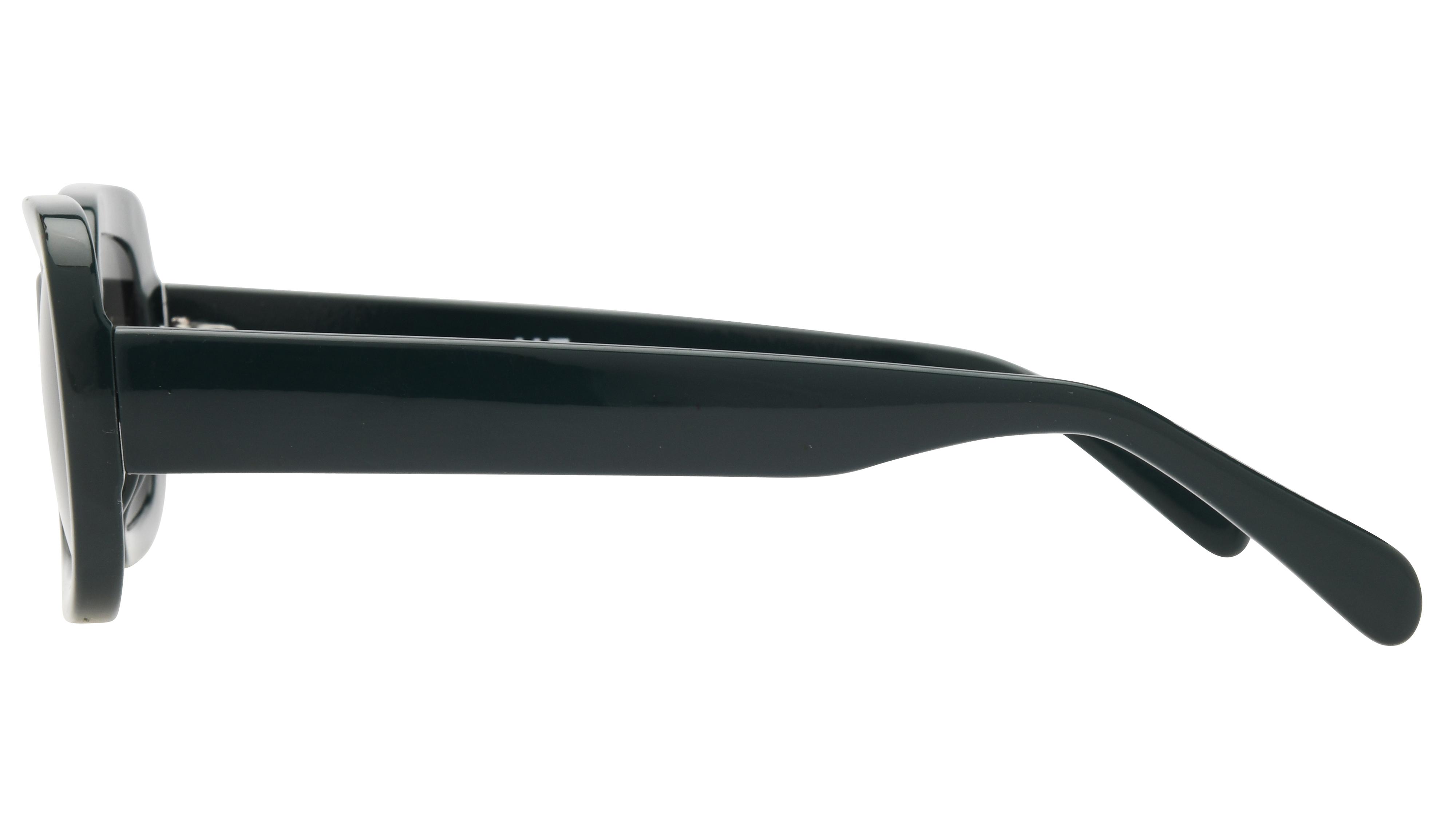 Lunettes de soleil Alternance Mixte Vert Rectangle alt25216 Gauche