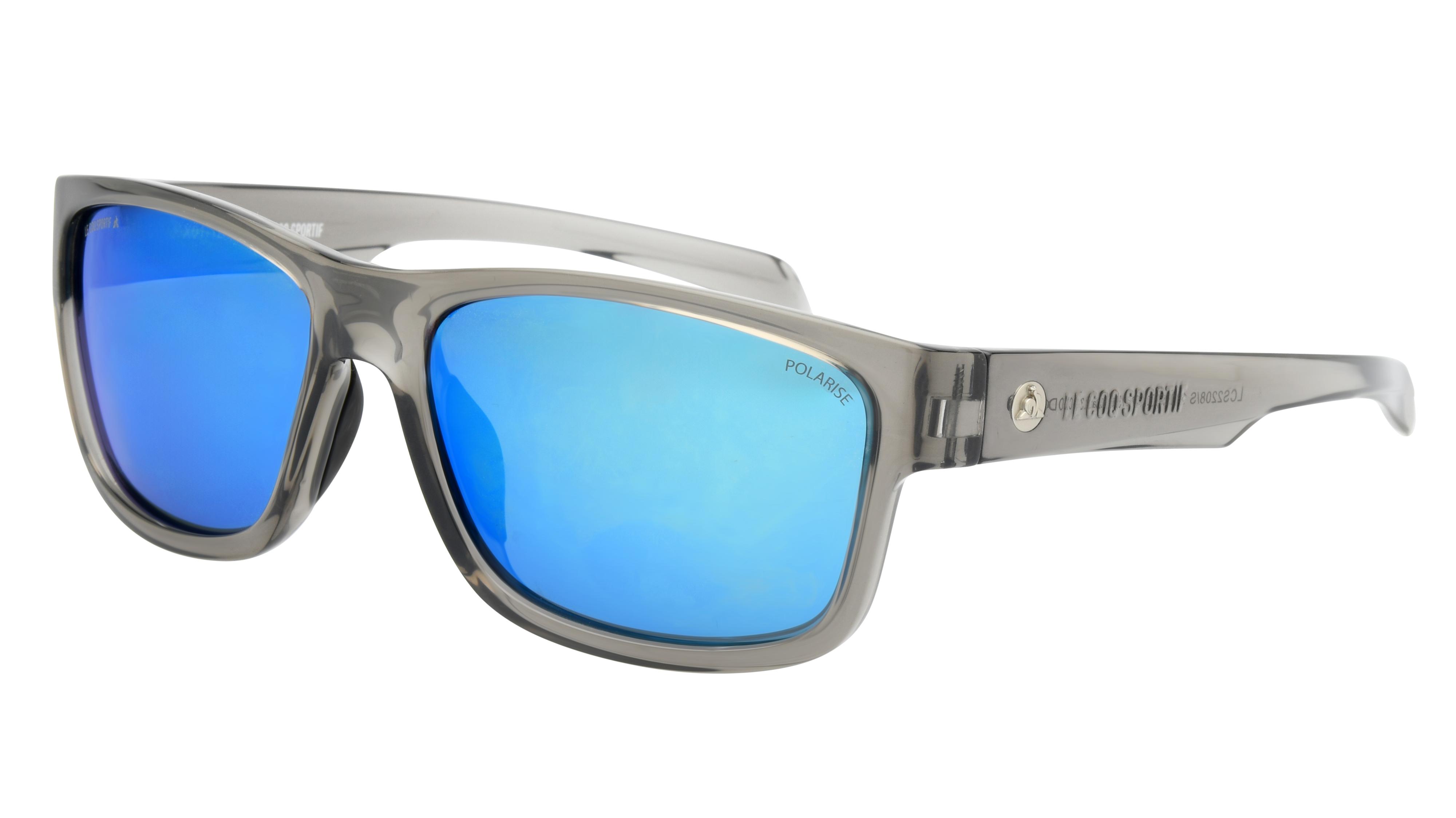 Lunettes de soleil Le Coq Sportif Homme Gris Rectangle Lcs2208/S Trois-Quart