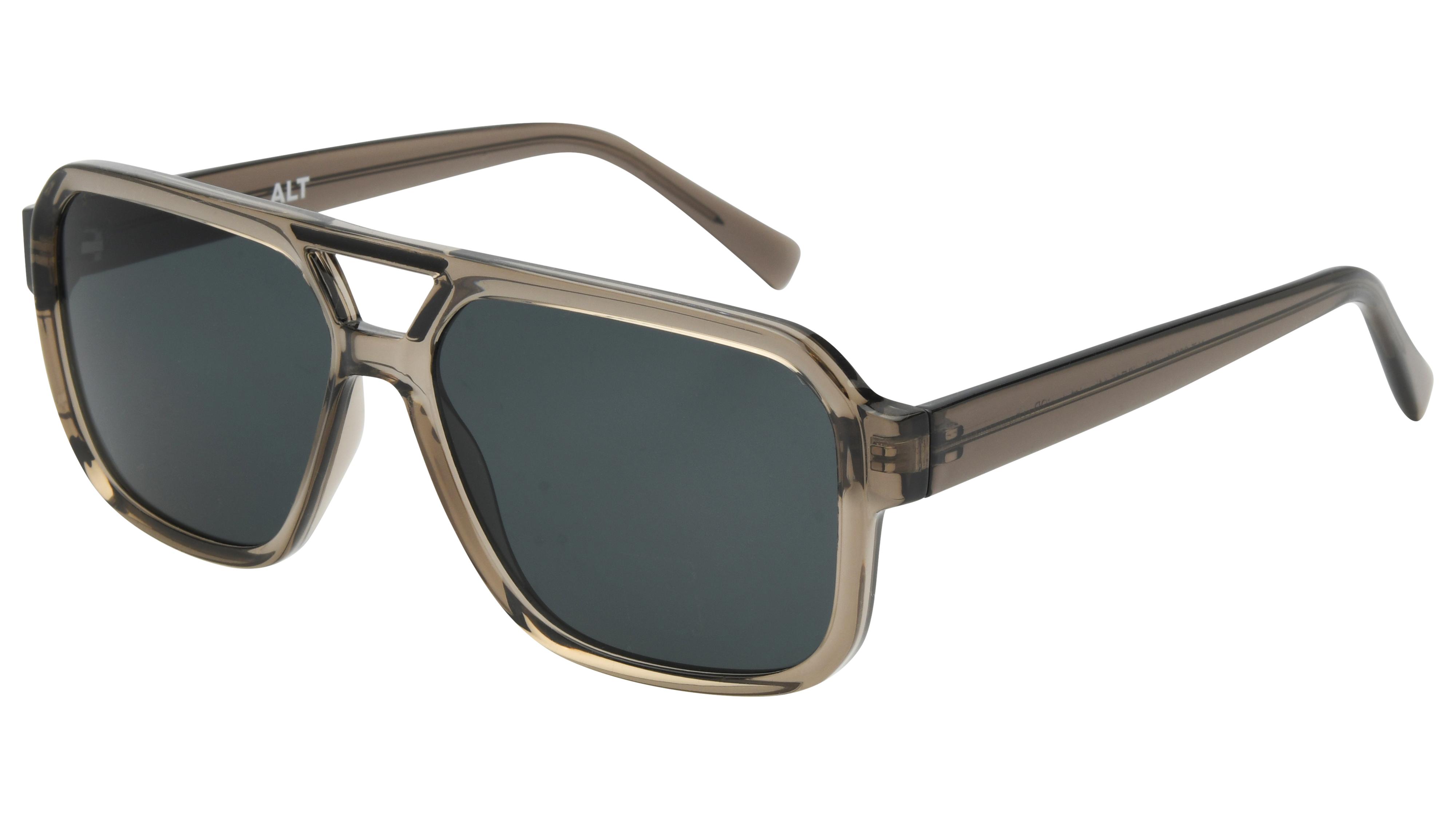 Lunettes de soleil Alternance Homme Gris Aviateur Alt26211 Trois-Quart