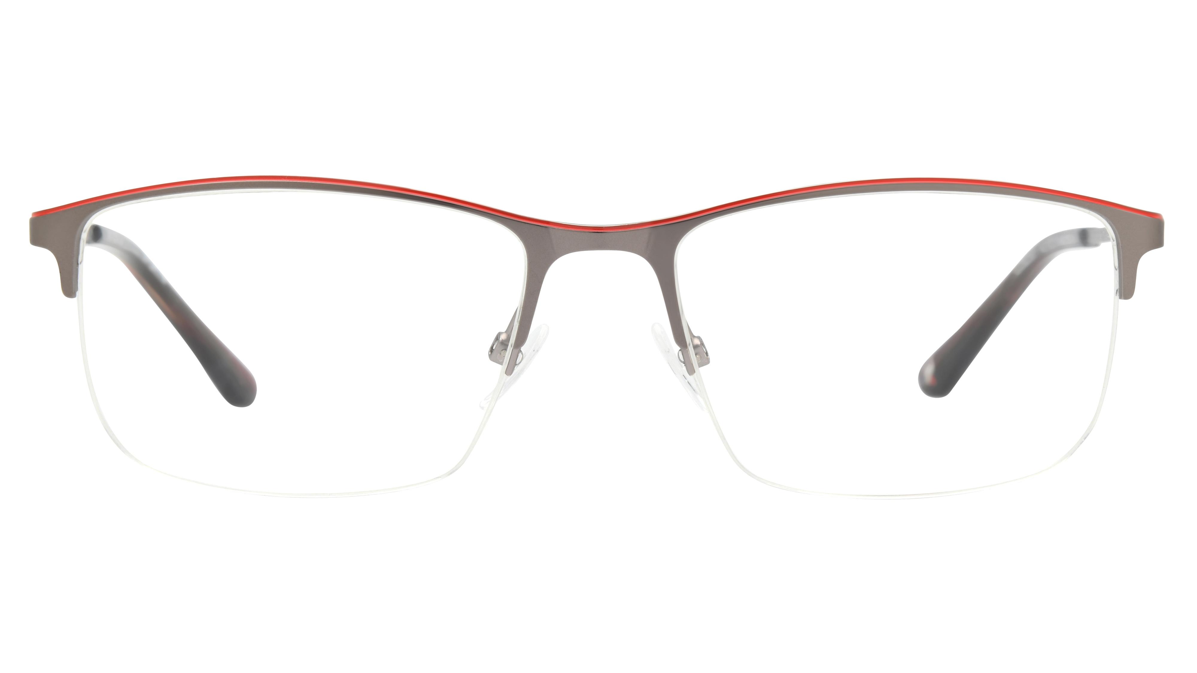 Lunettes de vue Le Coq Sportif Homme Gris Rectangle Lcs2501 Face