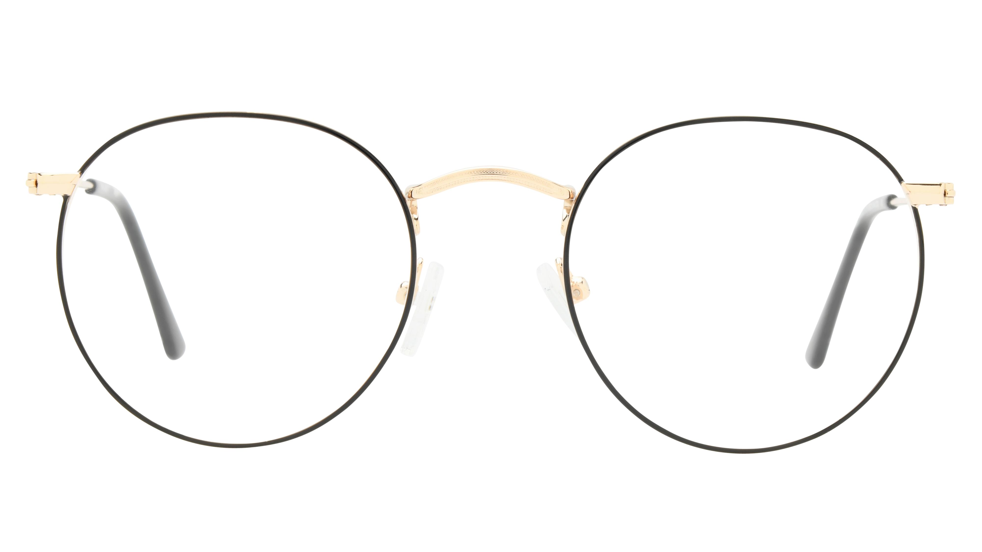 Lunettes de vue Alternance Mixte Or Ronde Alt24103 Face