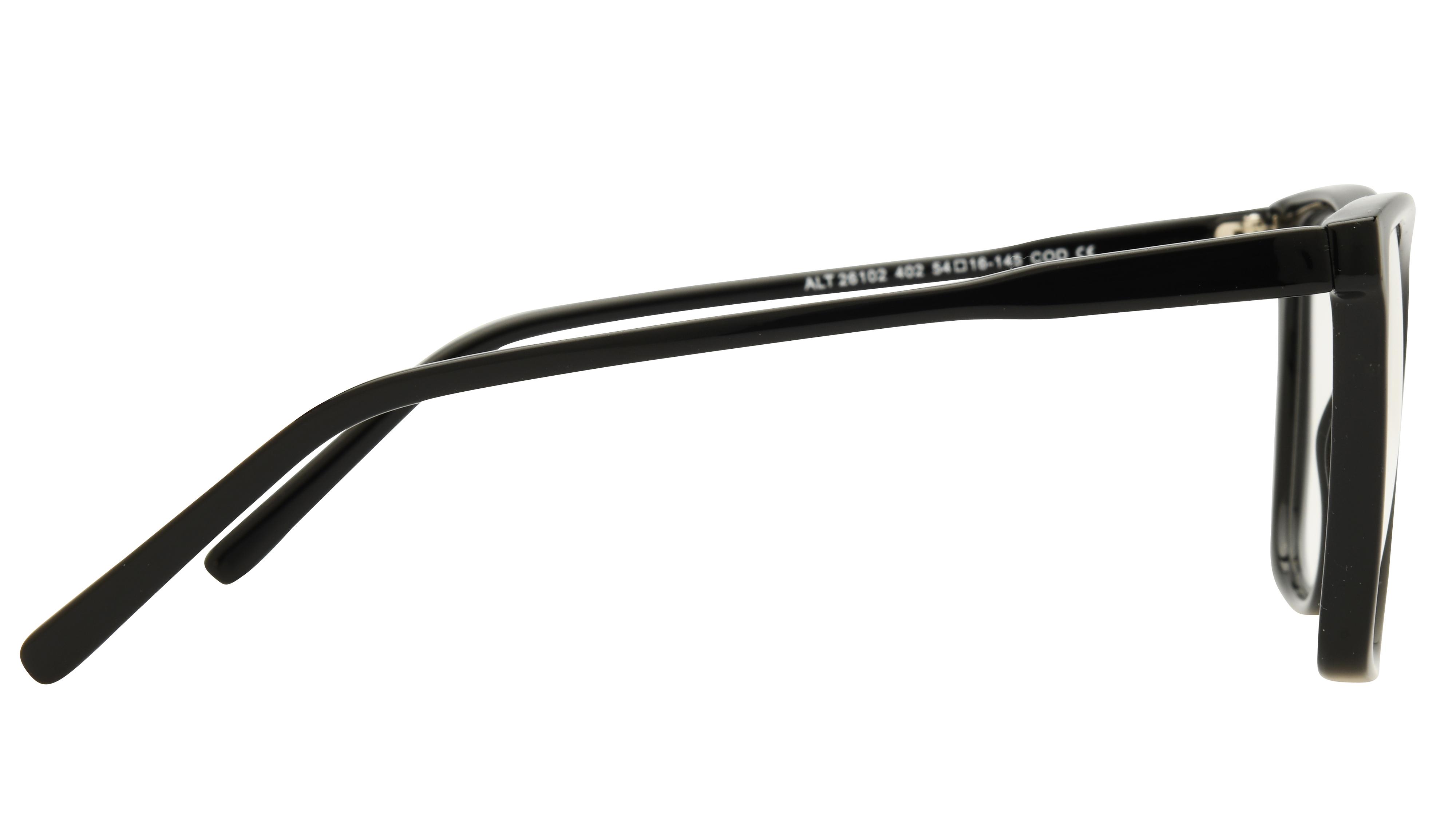 Lunettes de vue Alternance Femme Noir Papillon alt26102 Droite