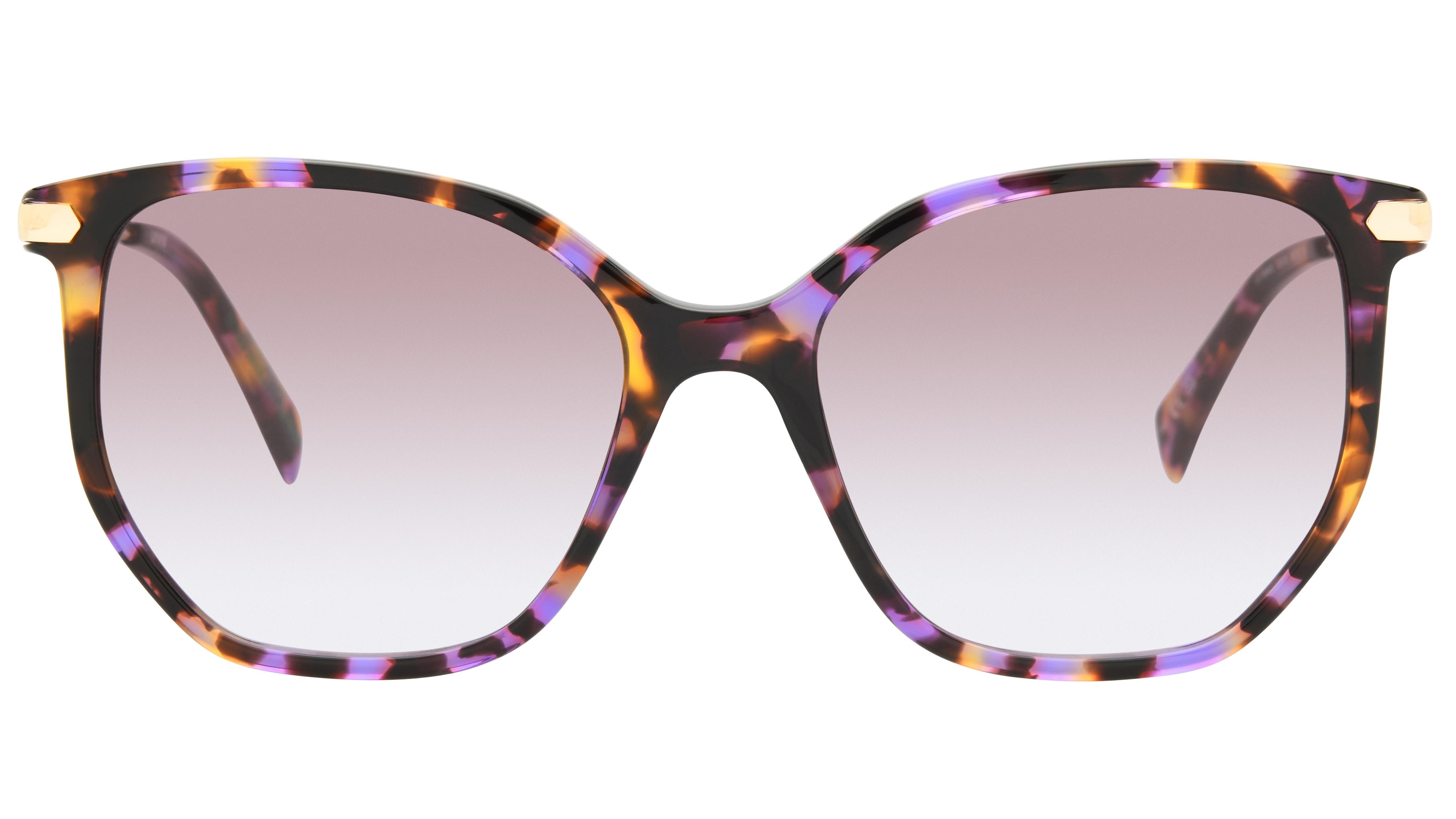 Lunettes de soleil Levi's Femme Violet Carré lv5094/s Face