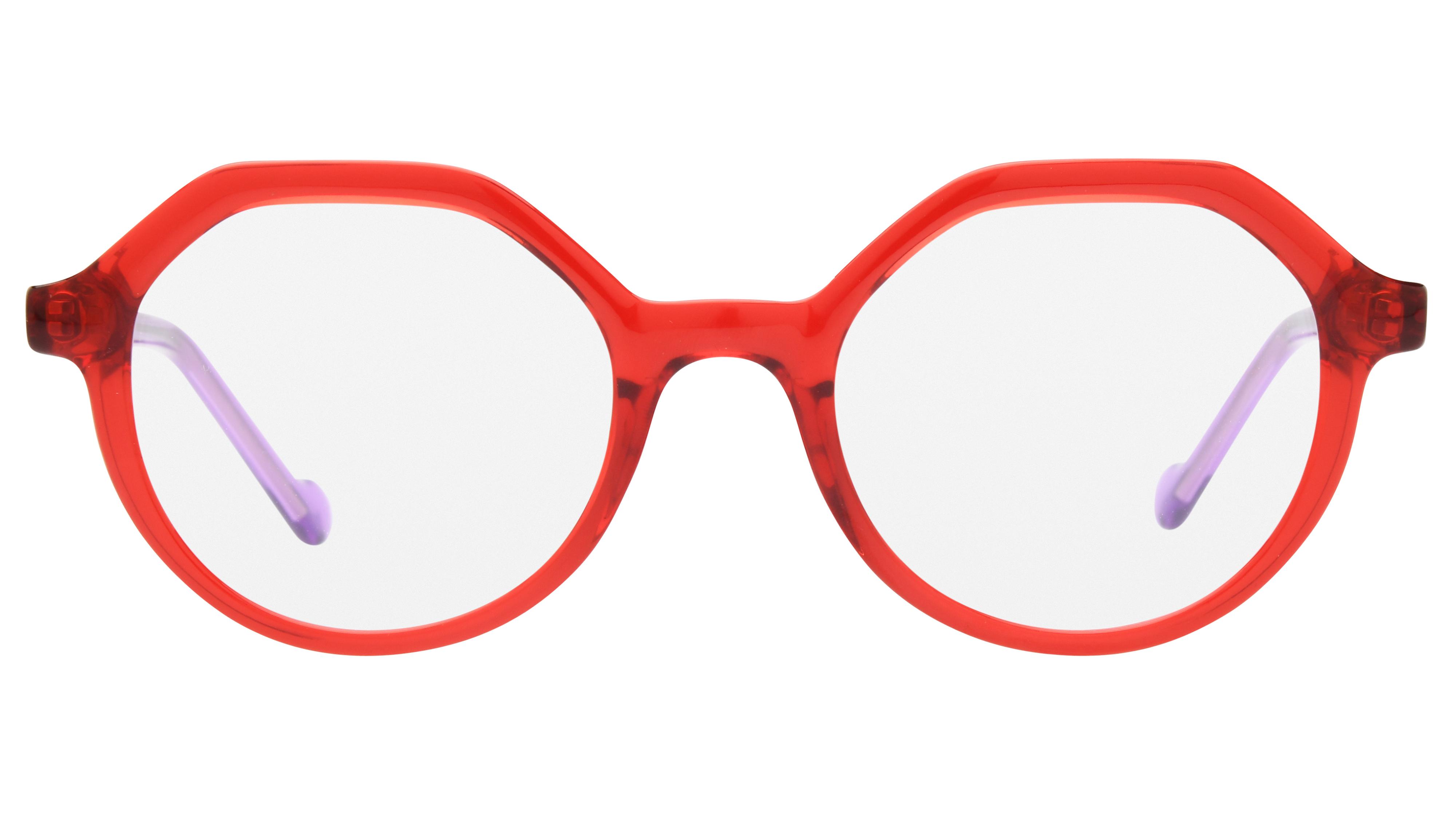 Lunettes de vue Alternance Femme Rose Carré alt25113 Face