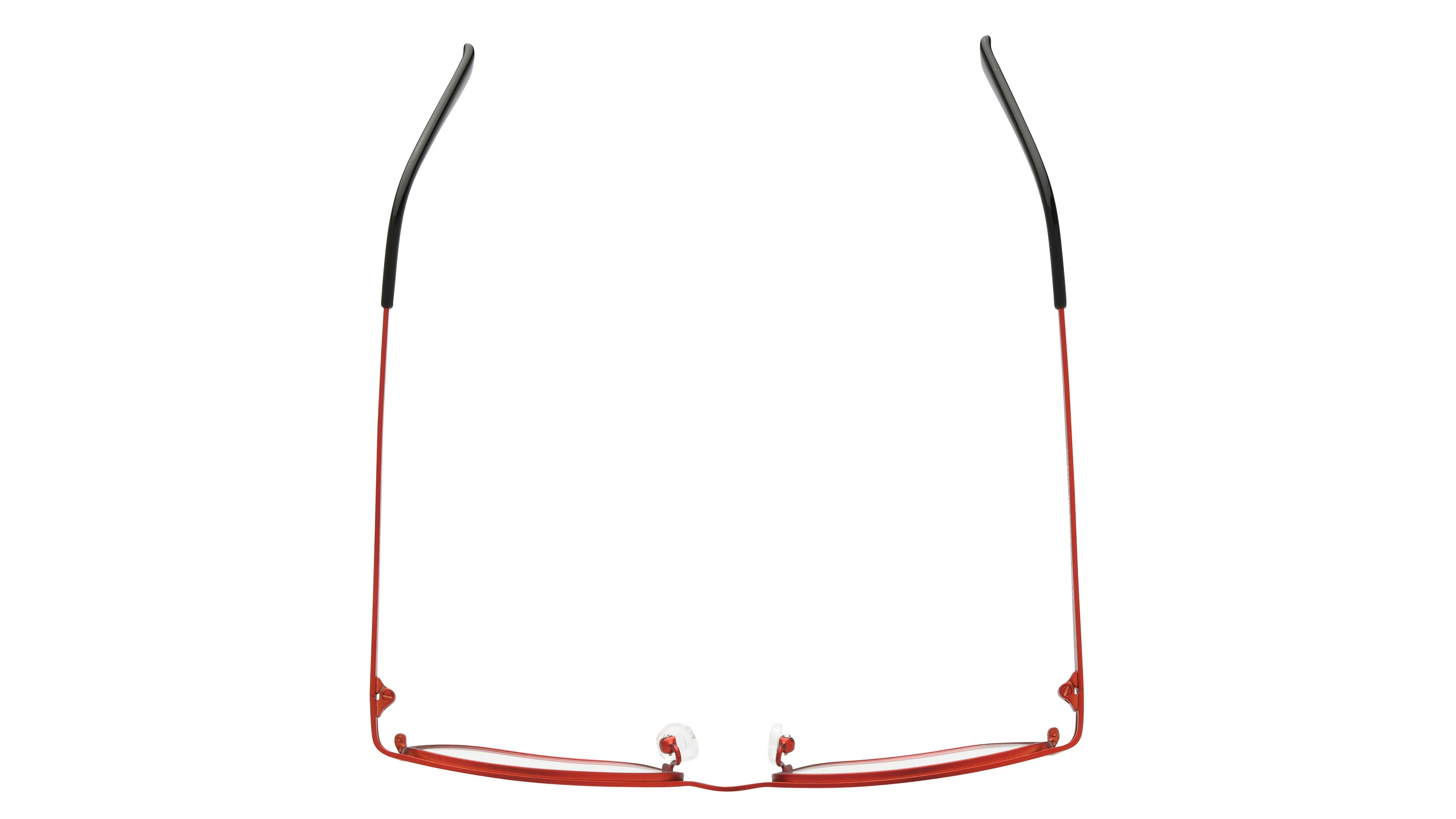 Lunettes de vue Alternance Femme Rouge Papillon alt25115 Dessus