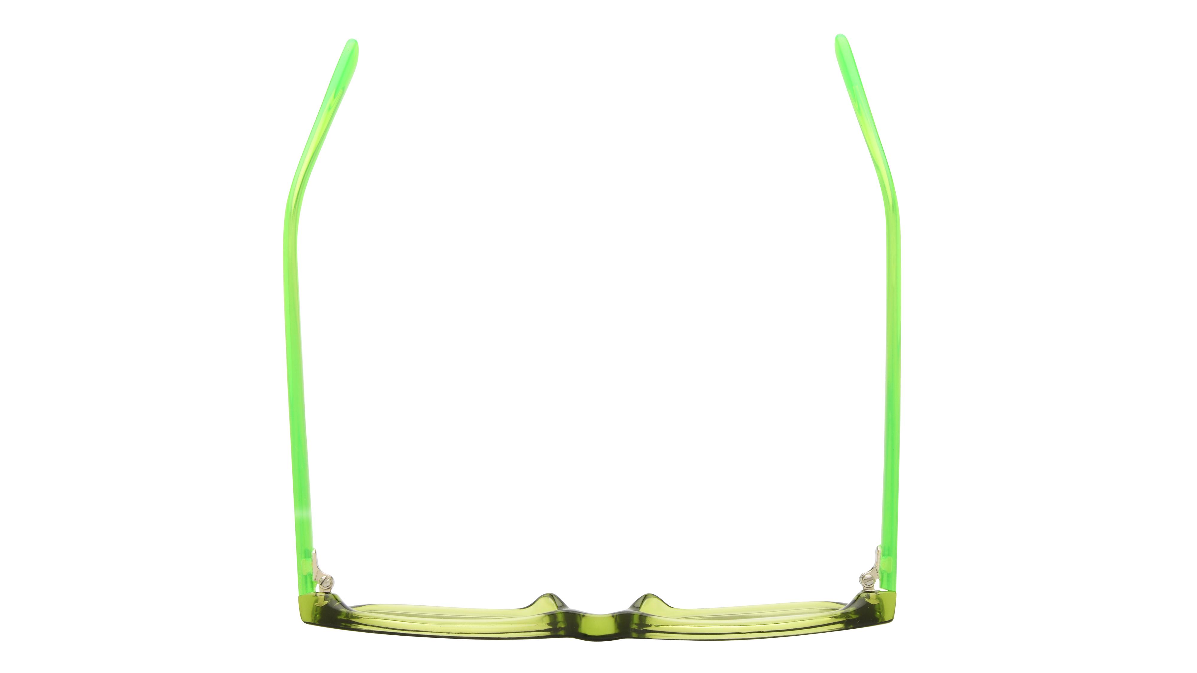 Lunettes de vue Alternance Enfant Vert Rectangle alt26104 Dessus
