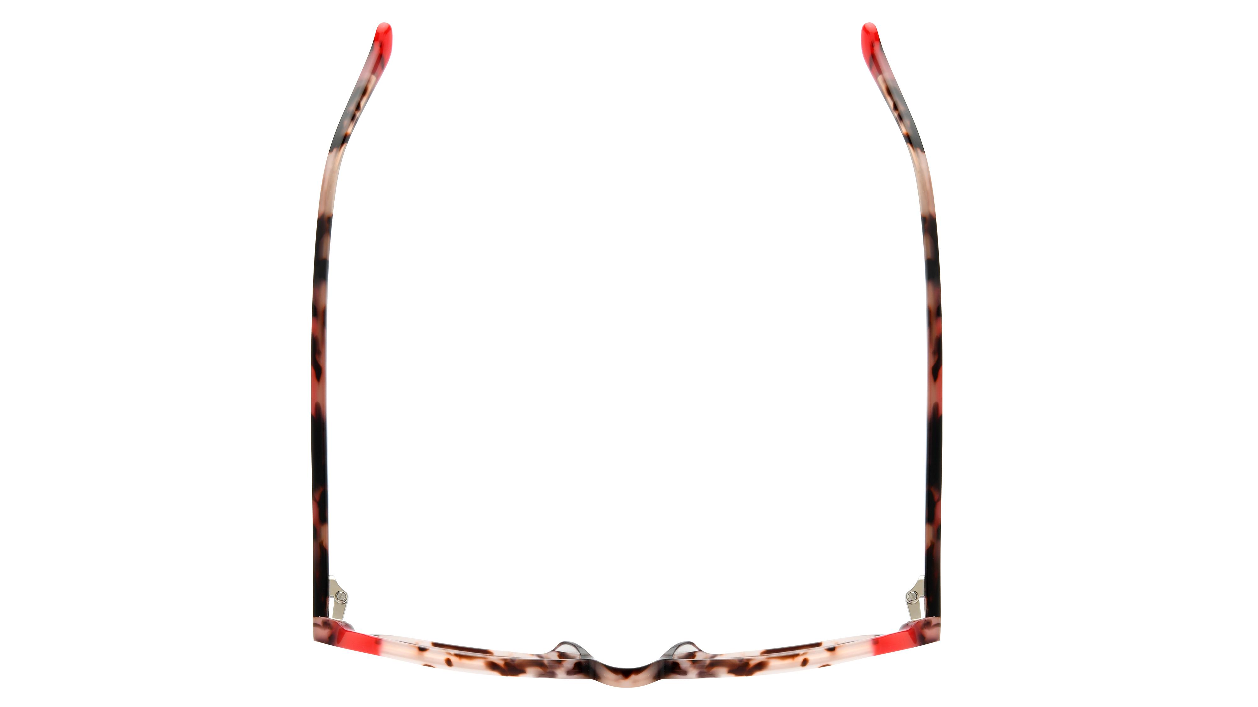 Lunettes de vue Lunatic Femme Ecaille Rectangle Lun2401 Dessus