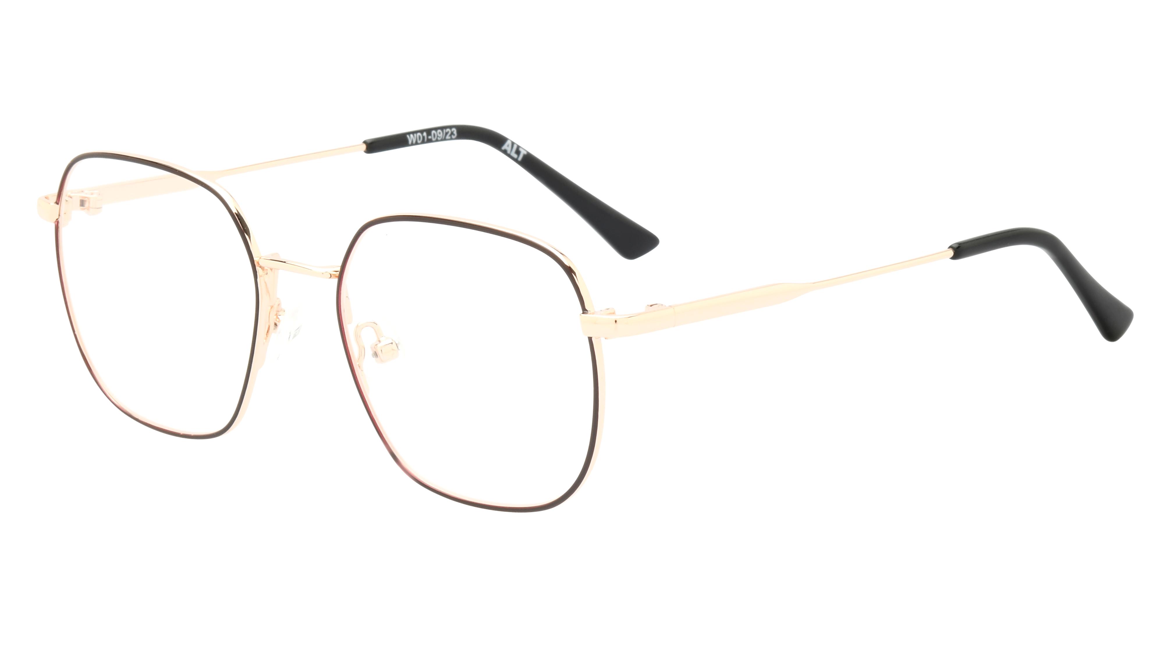 Lunettes de vue Alternance Enfant Or Carré Alt24106 Trois-Quart