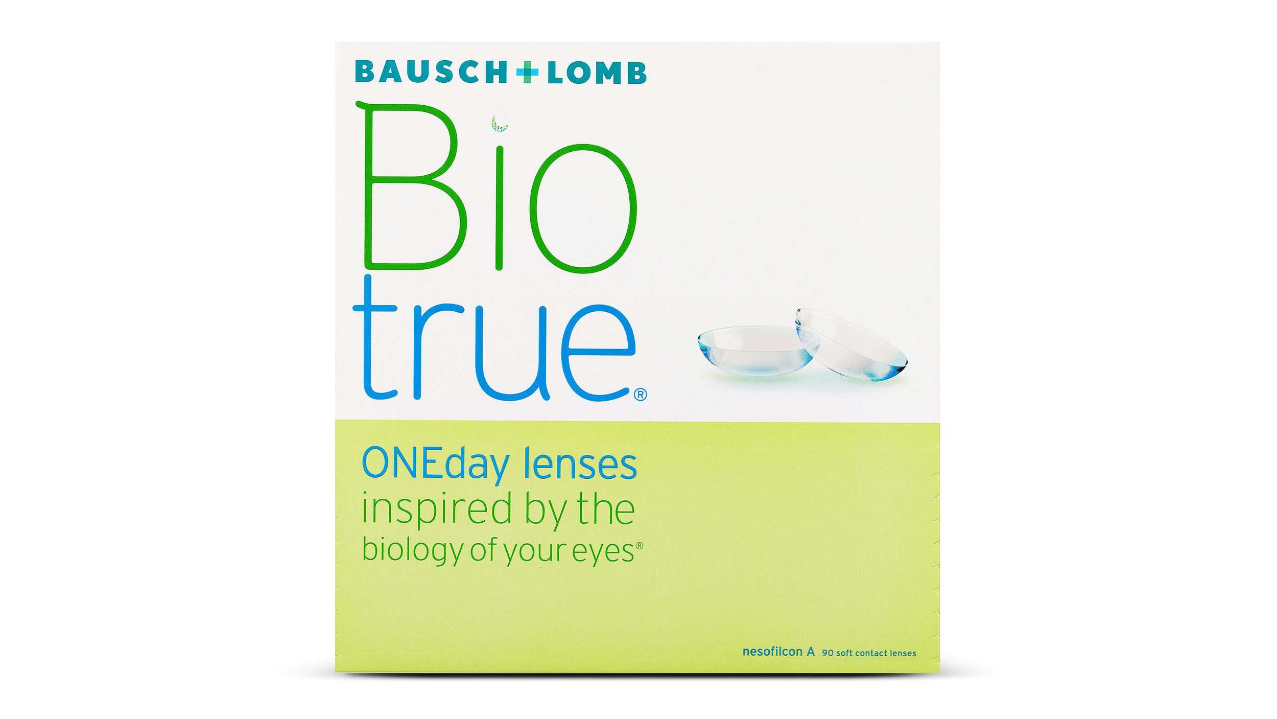 Lentilles de contact Biotrue One Day Boîte de 90