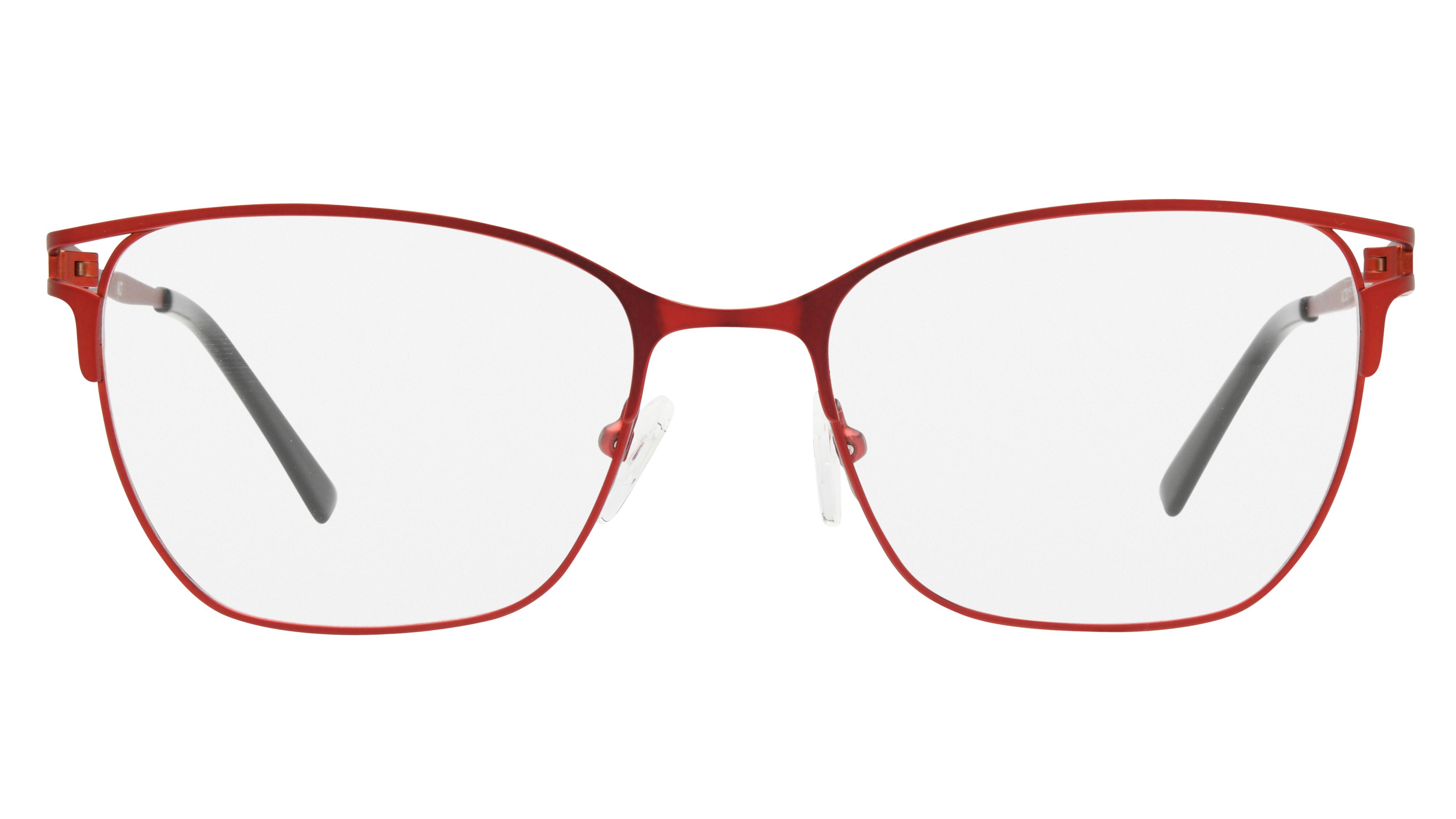 Lunettes de vue Alternance Femme Rouge Papillon alt25115 Face