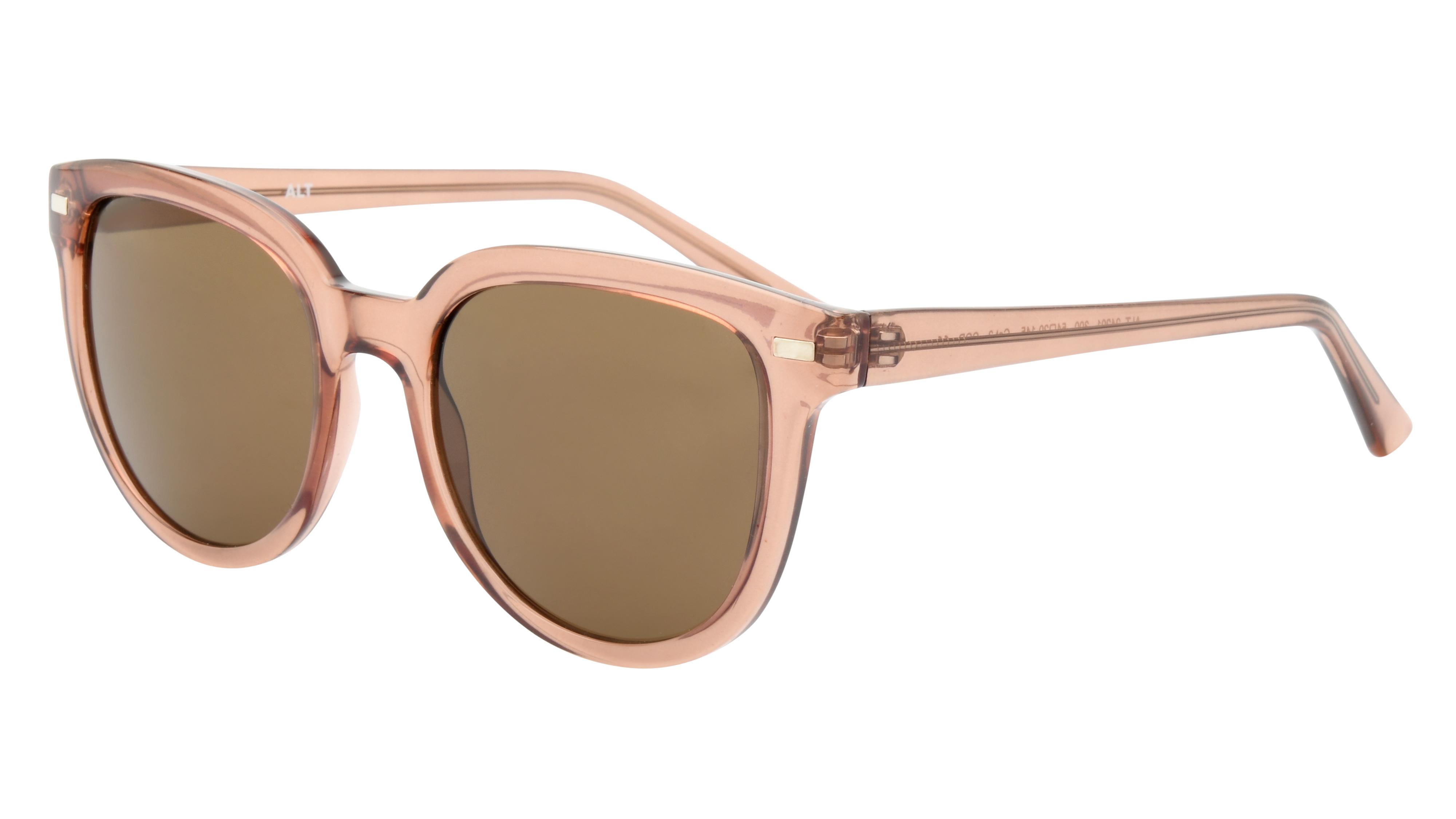 Lunettes de soleil Alternance Femme Marron Papillon Alt24201 Trois-Quart