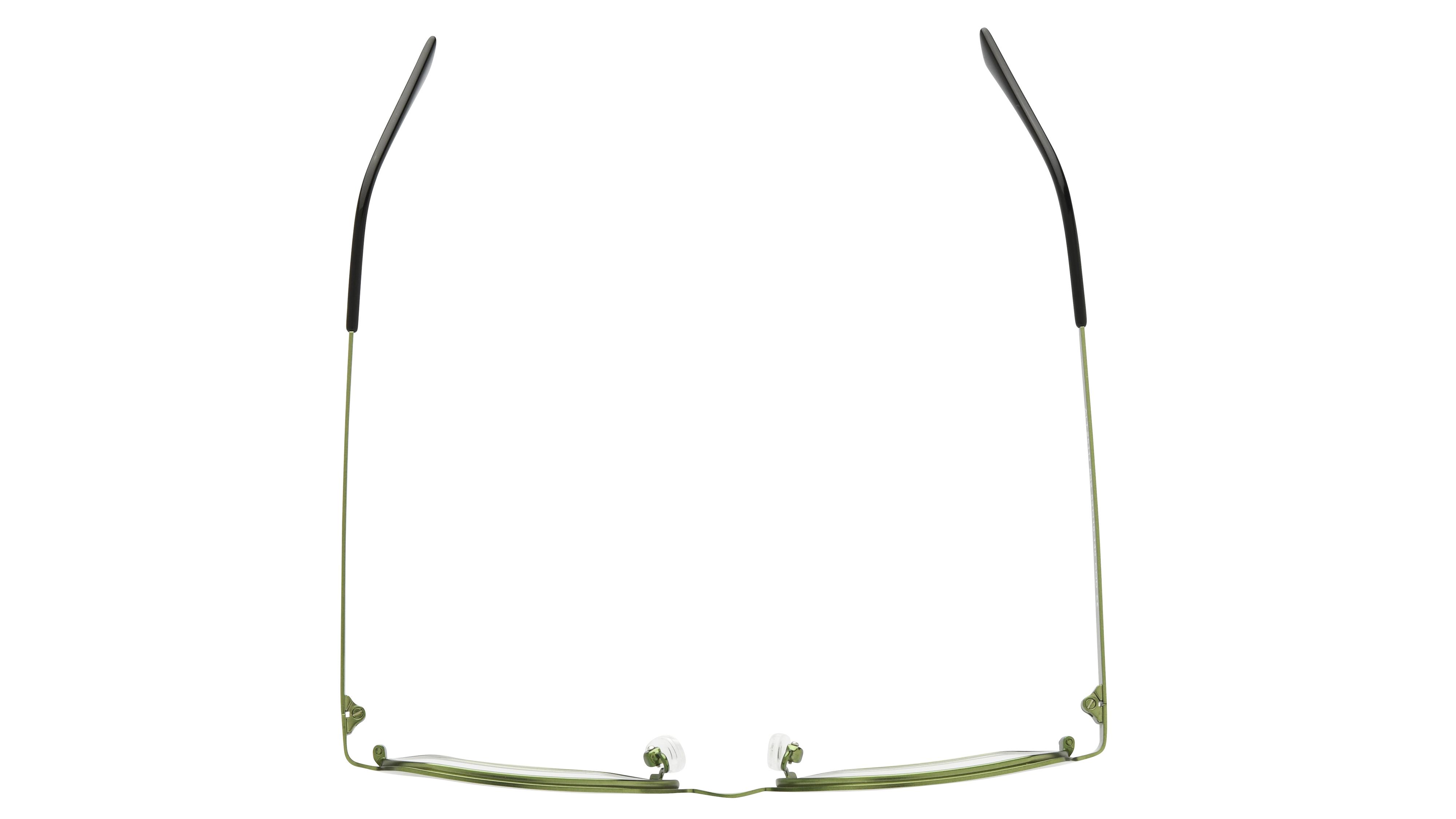 Lunettes de vue Alternance Femme Vert Carré alt25111 Dessus