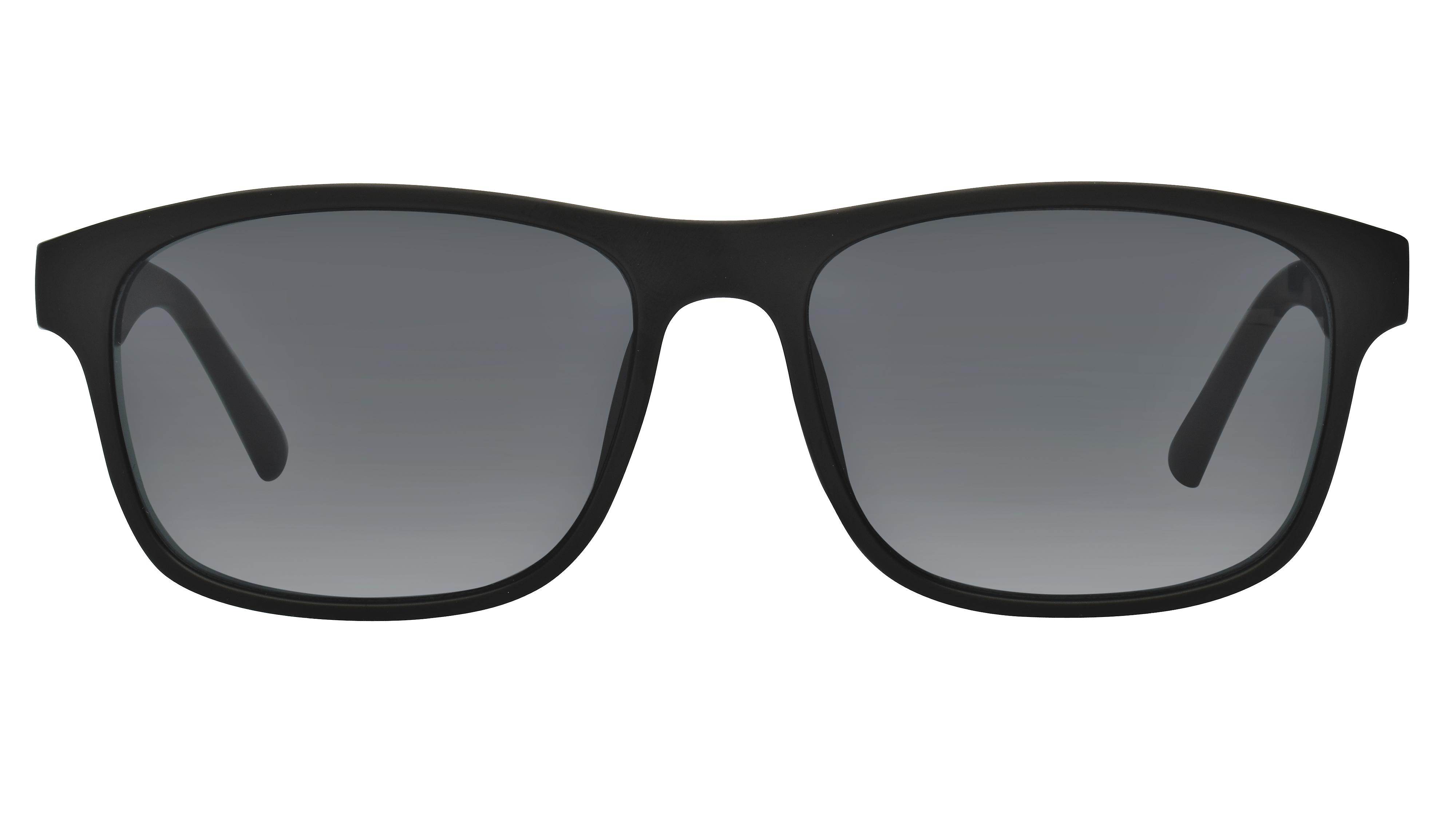 Lunettes de soleil Alternance Homme Noir Rectangle Alt Face