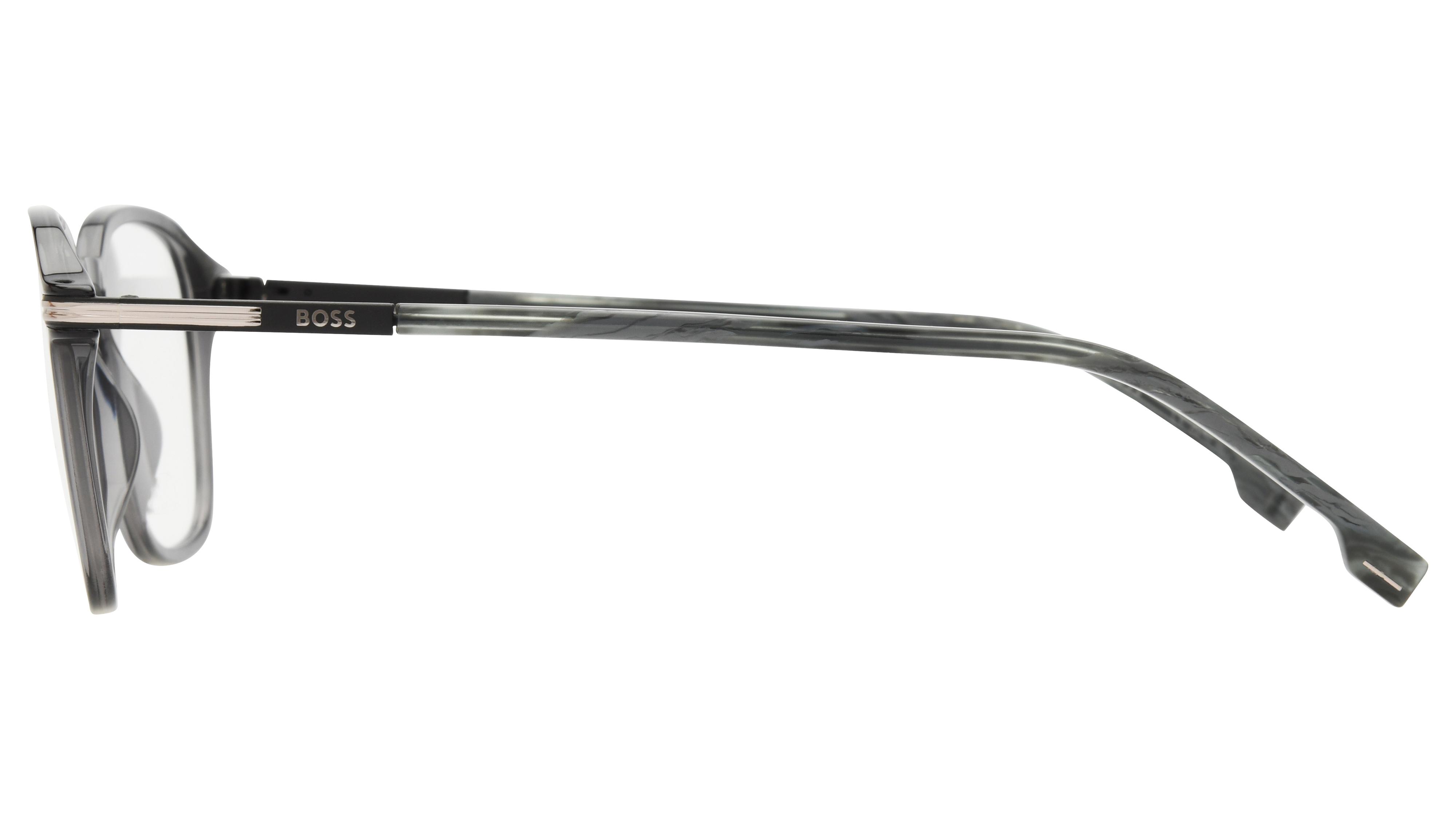 Lunettes de vue Boss Homme Gris Carré Boss2010 Gauche