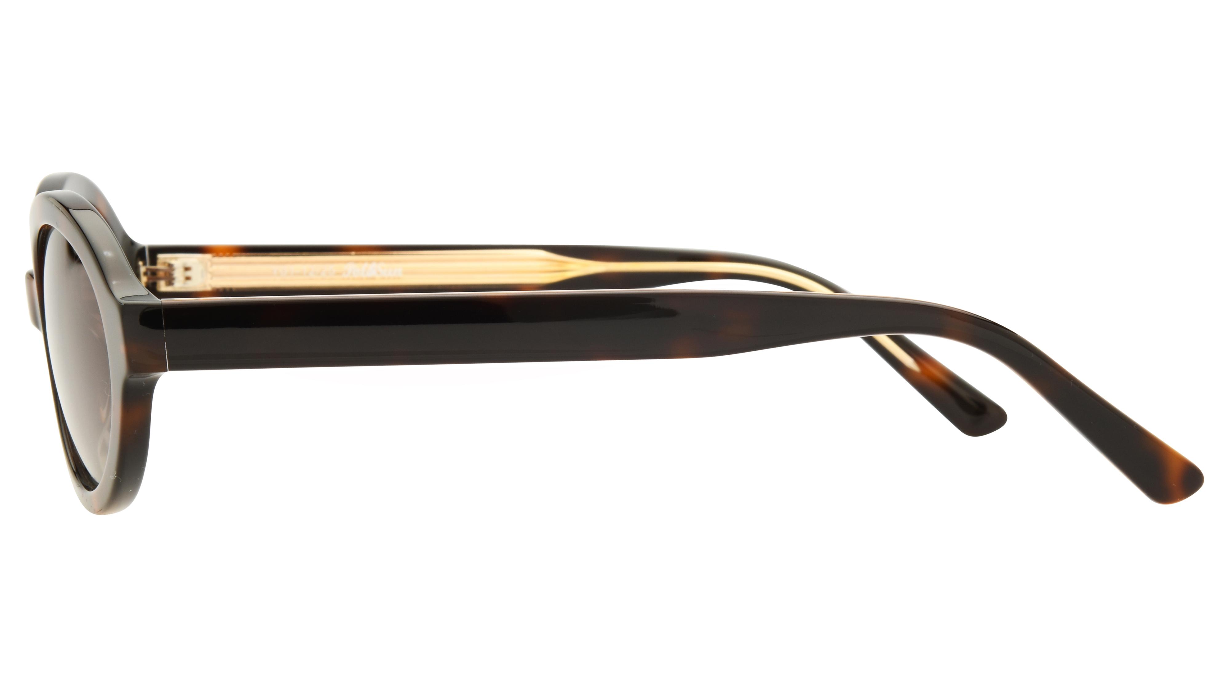 Lunettes de soleil Pol&Sun Femme Ecaille Ovale pos2606 Gauche