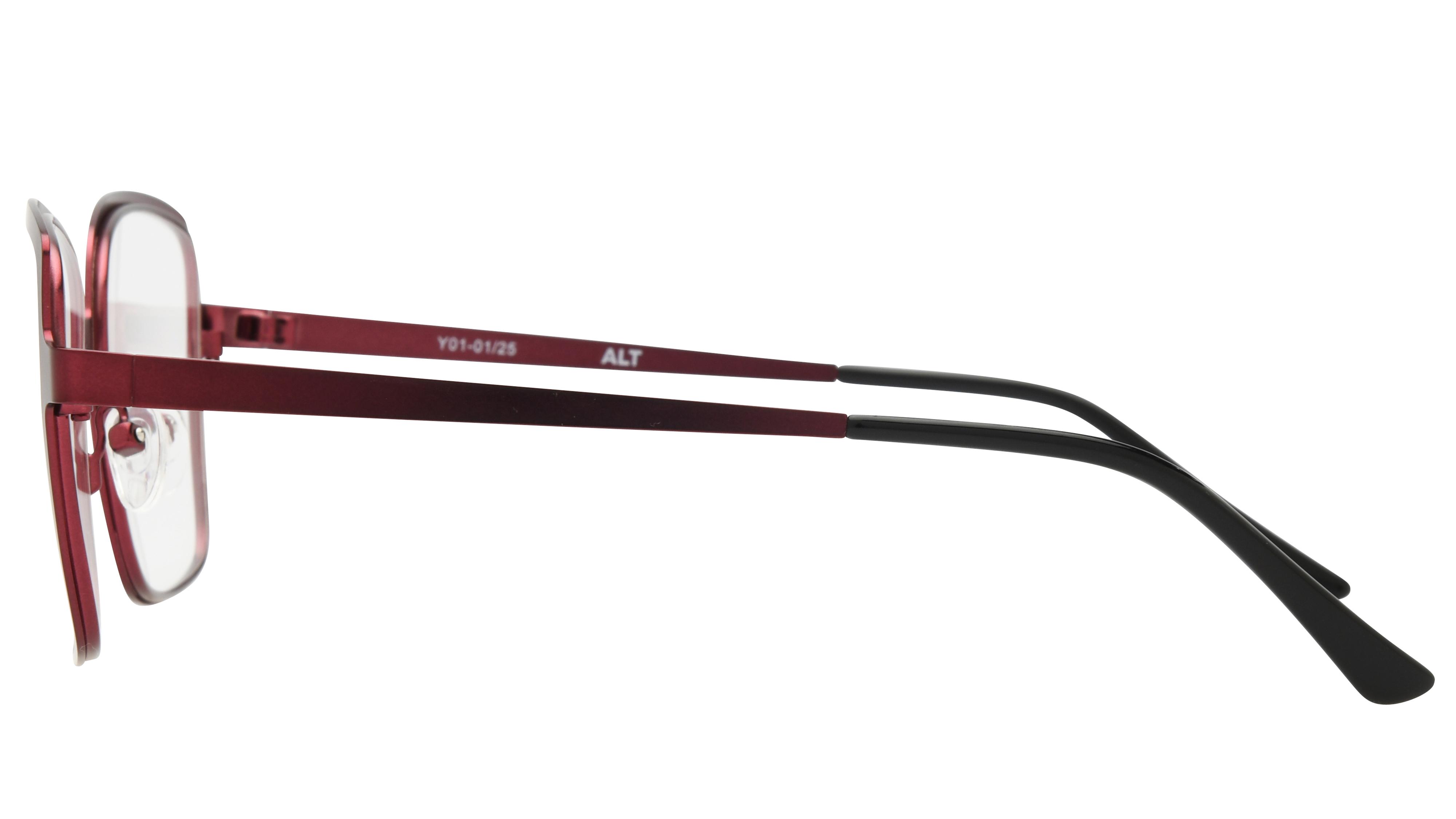 Lunettes de vue Alternance Femme Violet Carré alt25110 Gauche
