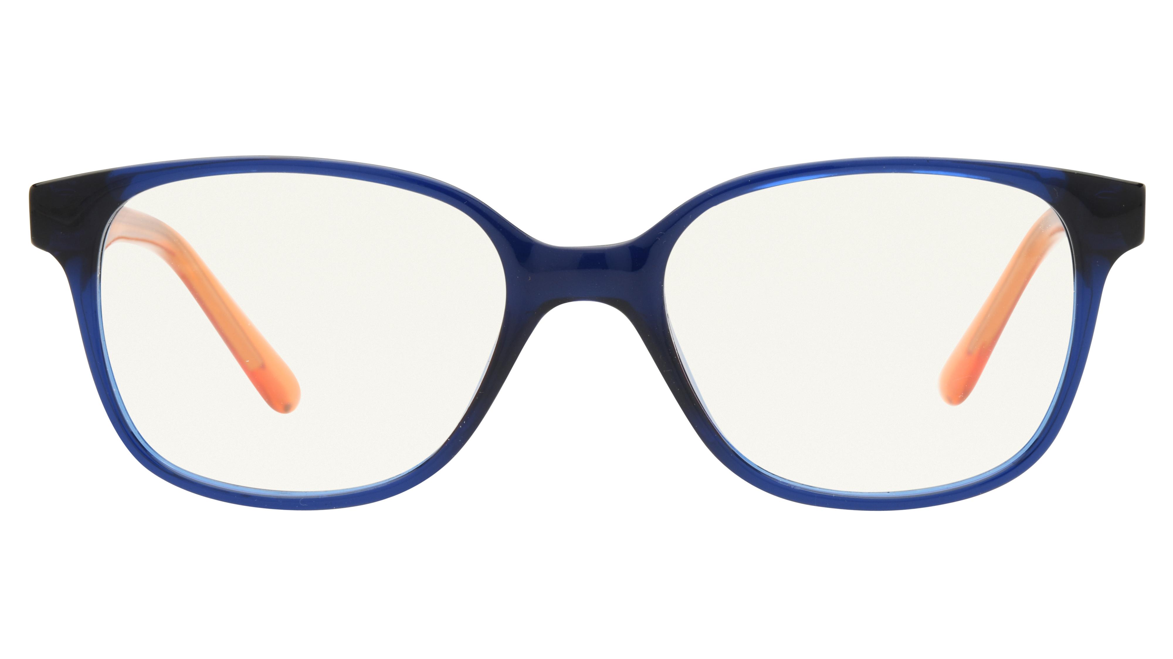 Lunettes de vue Alternance Enfant Bleu Rectangle alt26104 Face