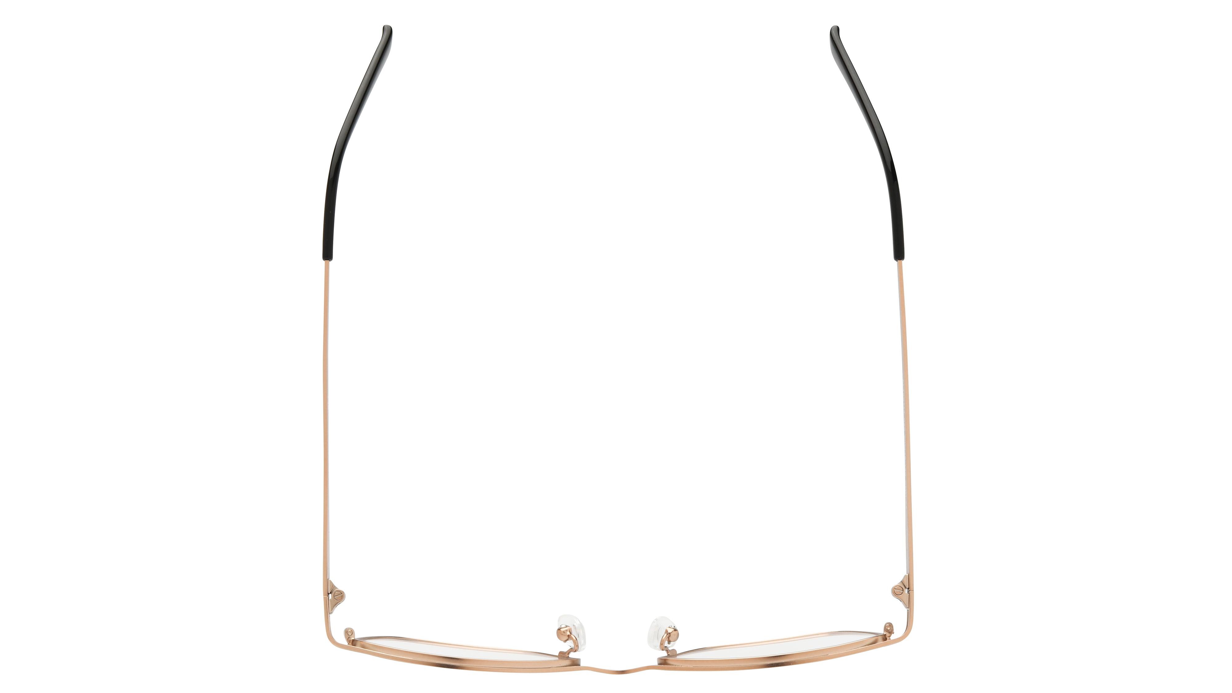 Lunettes de vue Alternance Femme Marron Papillon alt25114 Dessus
