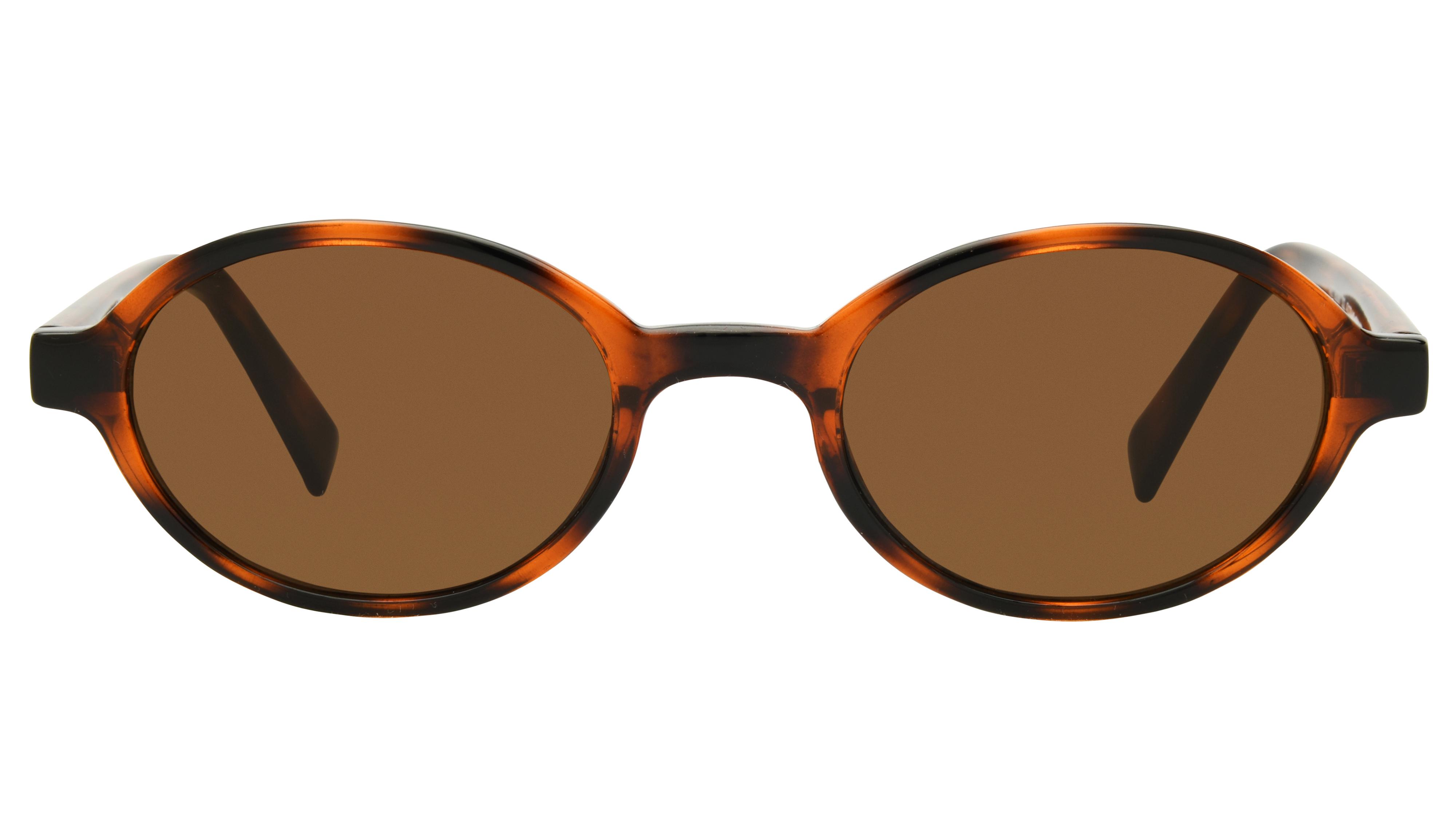 Lunettes de soleil Alternance Femme Ecaille Ovale Alt26206 Face