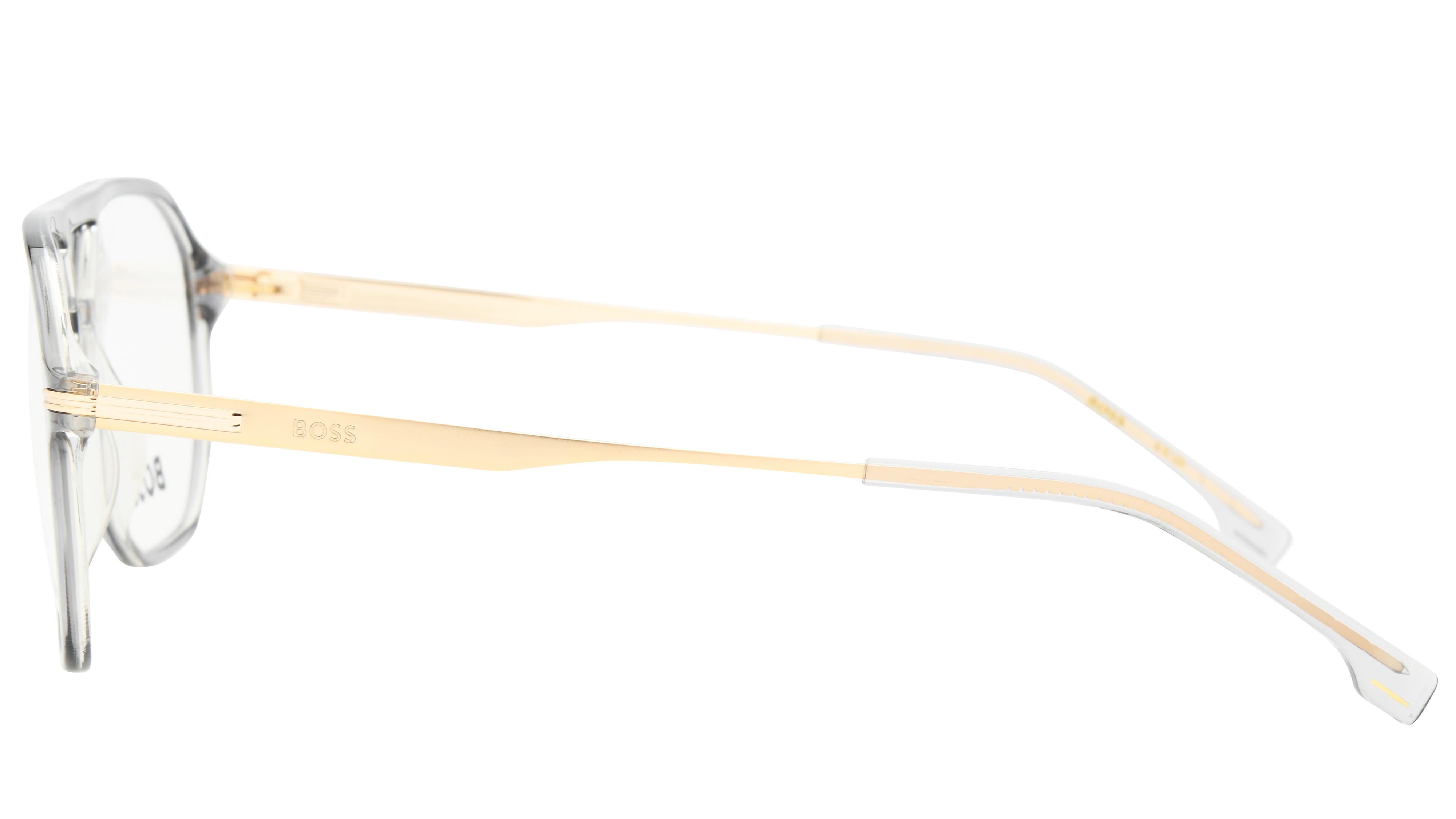 Lunettes de vue Boss Homme Gris Aviateur boss1890 Gauche