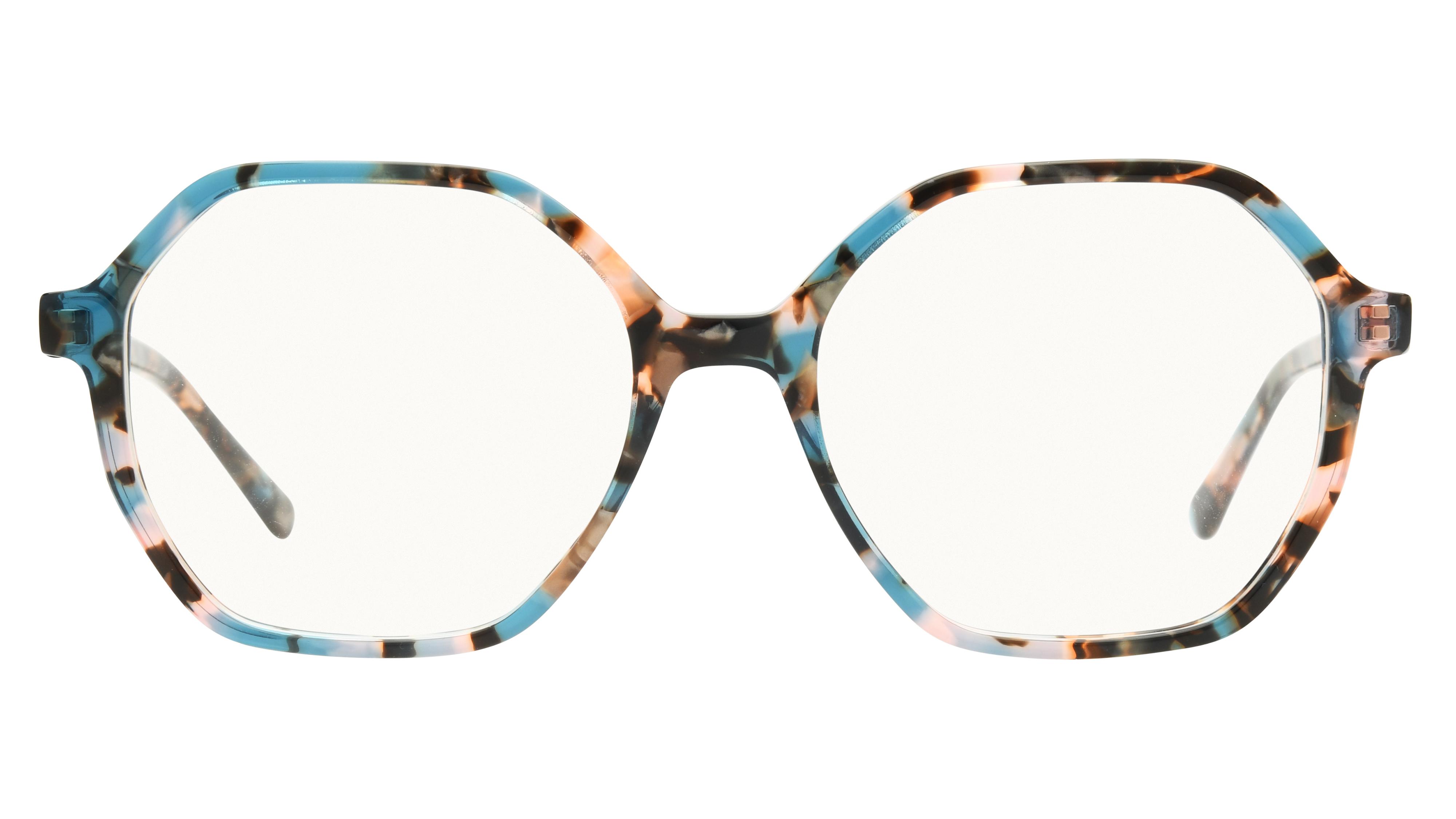 Lunettes de vue La Paresseuse Femme Bleu Carré Par2502 Face