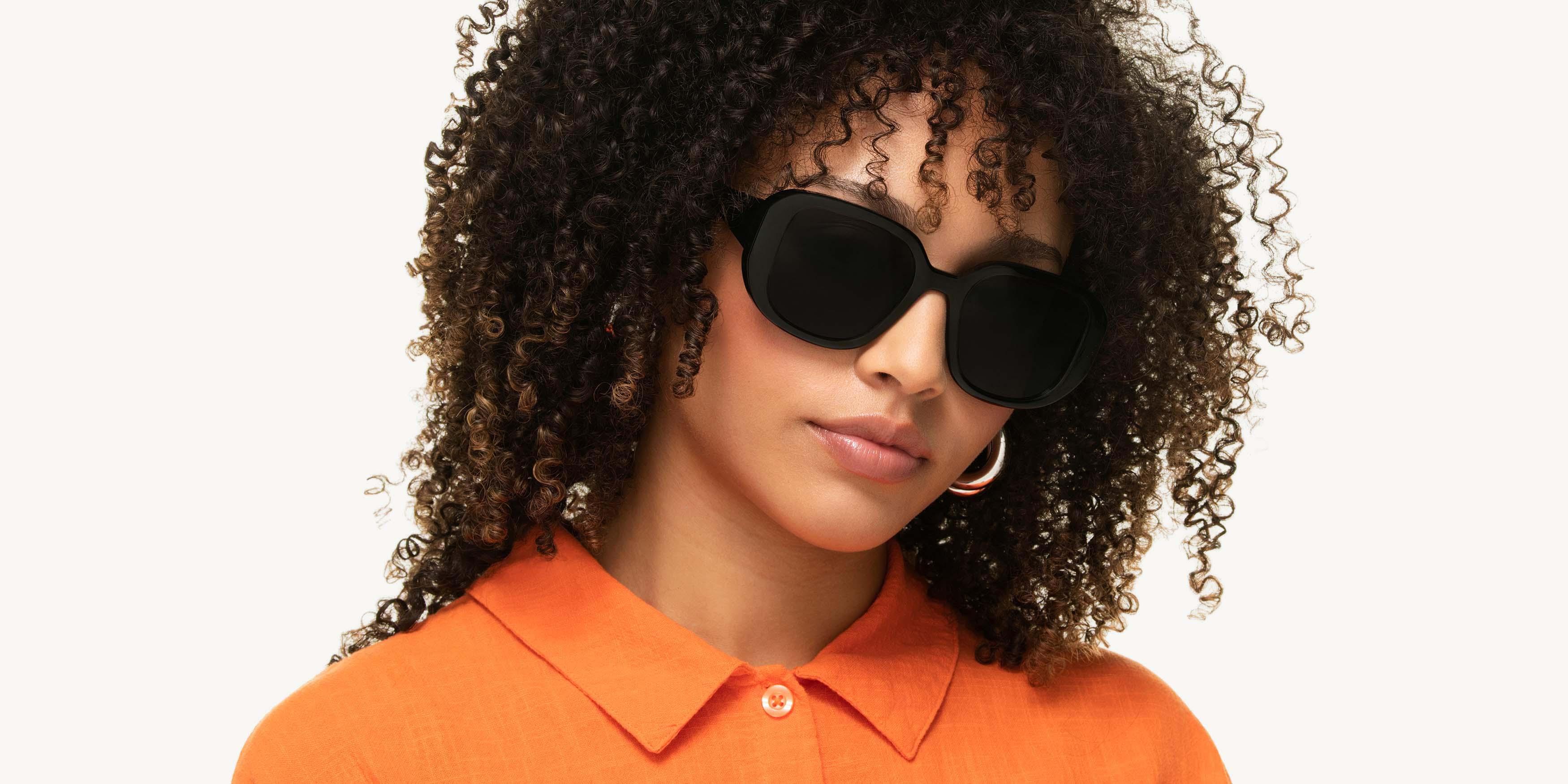 Lunettes de soleil Alternance Femme Ecaille Rectangle Alt25214 Face