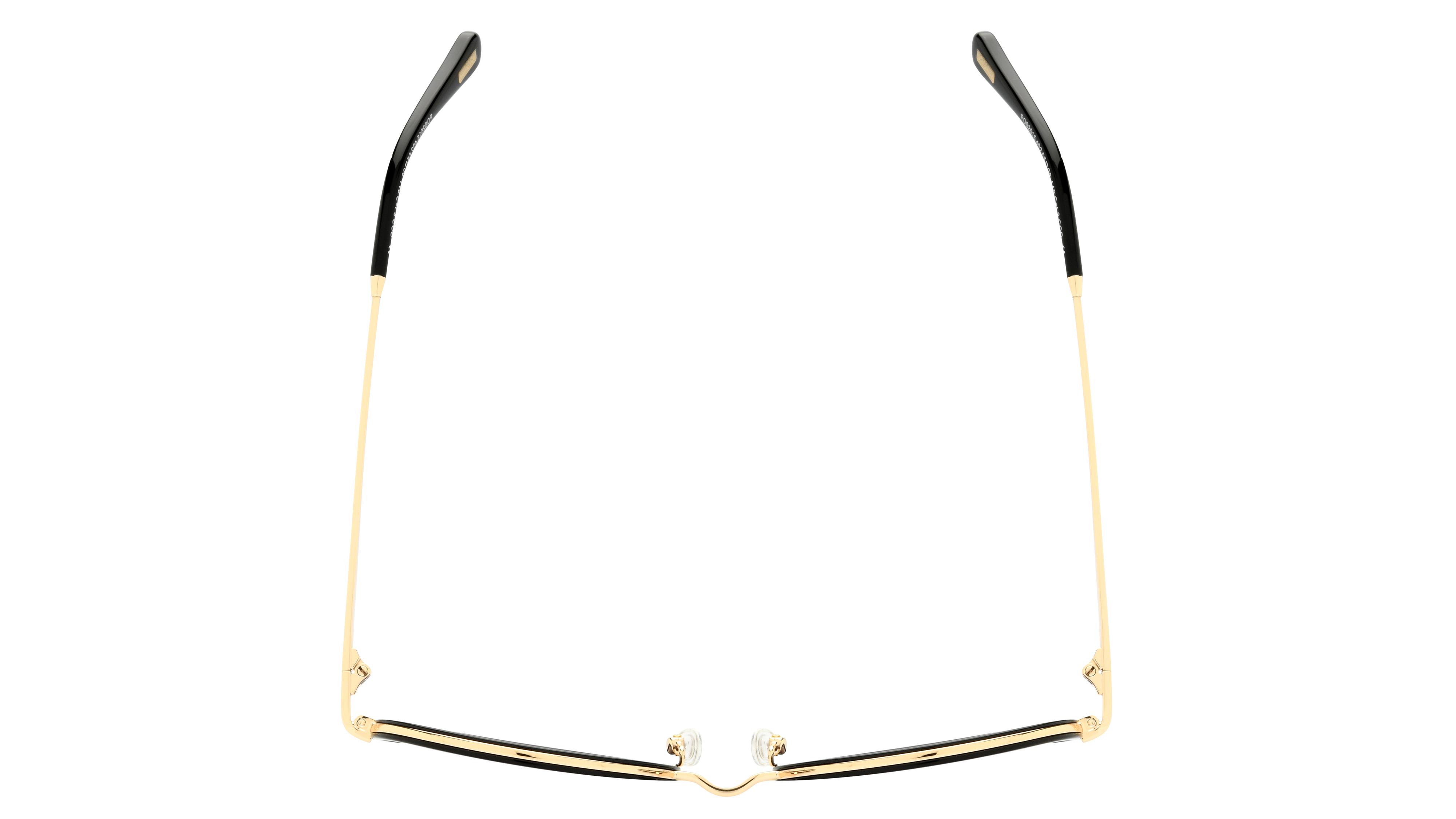 Lunettes de soleil Pol&Sun Femme Noir Ronde Pos2515 Dessus
