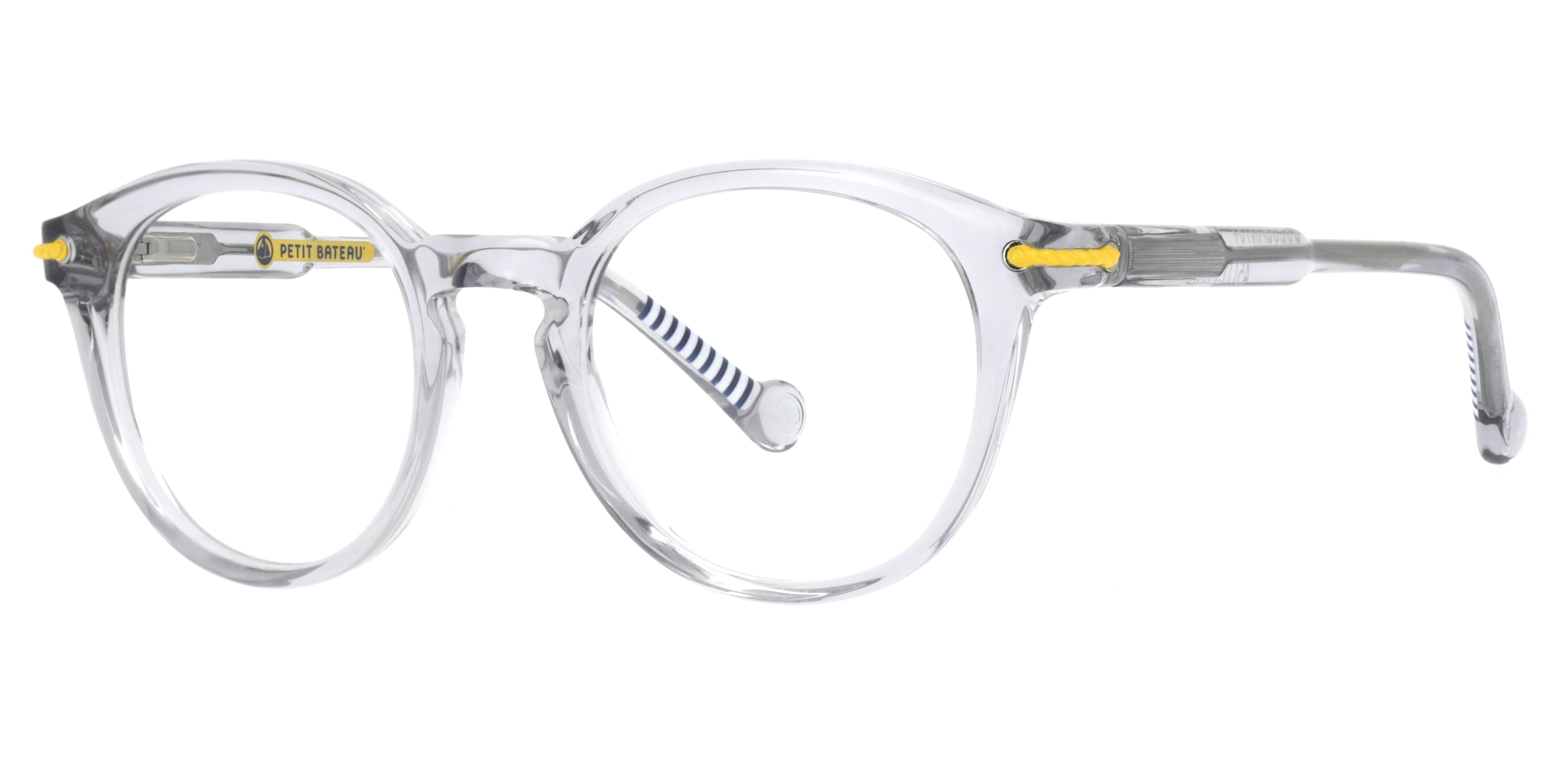 Lunettes de vue Petit Bateau Enfant Gris Pantos Ouessant Gauche
