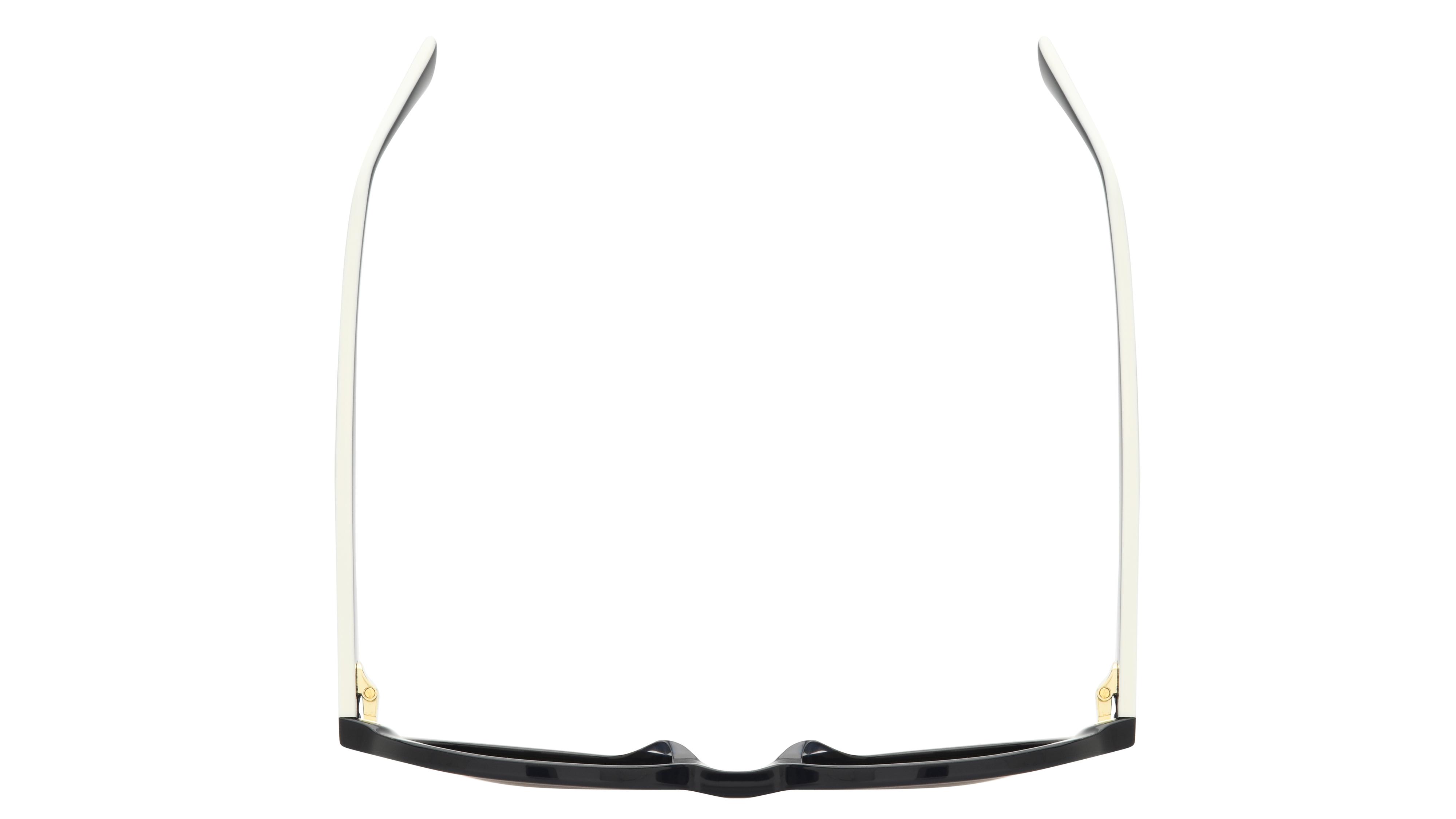 Lunettes de soleil Pol&Sun Femme Bleu Ronde pos2603 Dessus