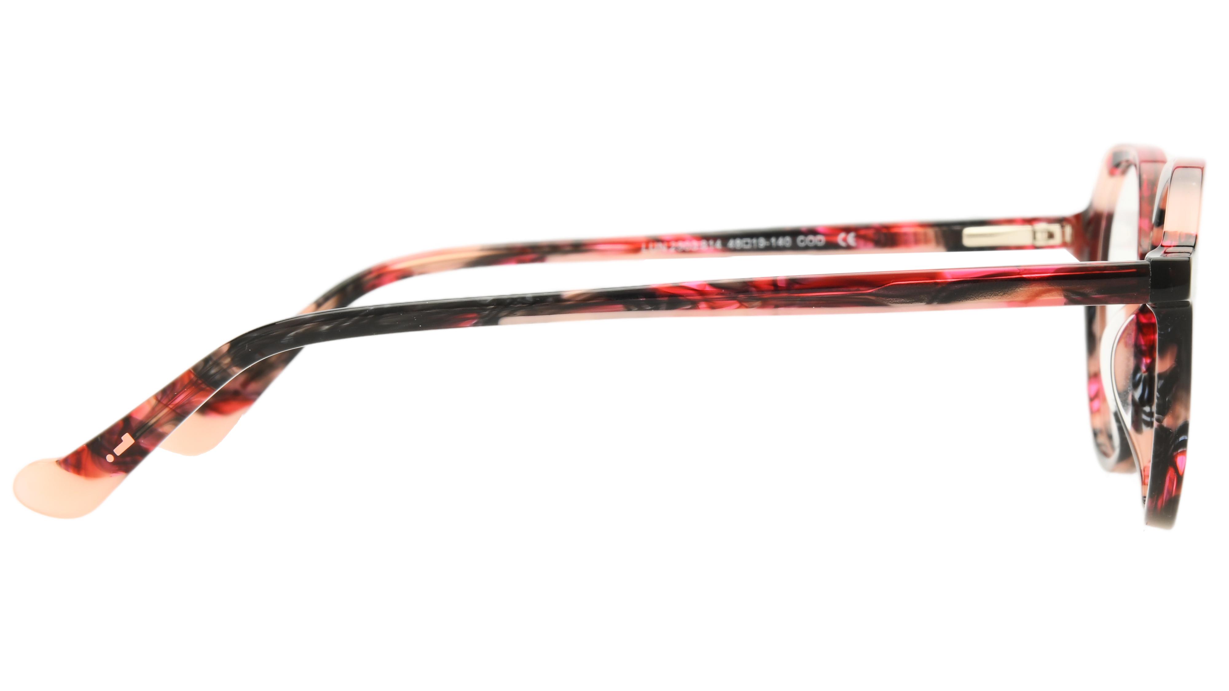 Lunettes de vue Lunatic Femme Rose Pantos Lun2503 Droite