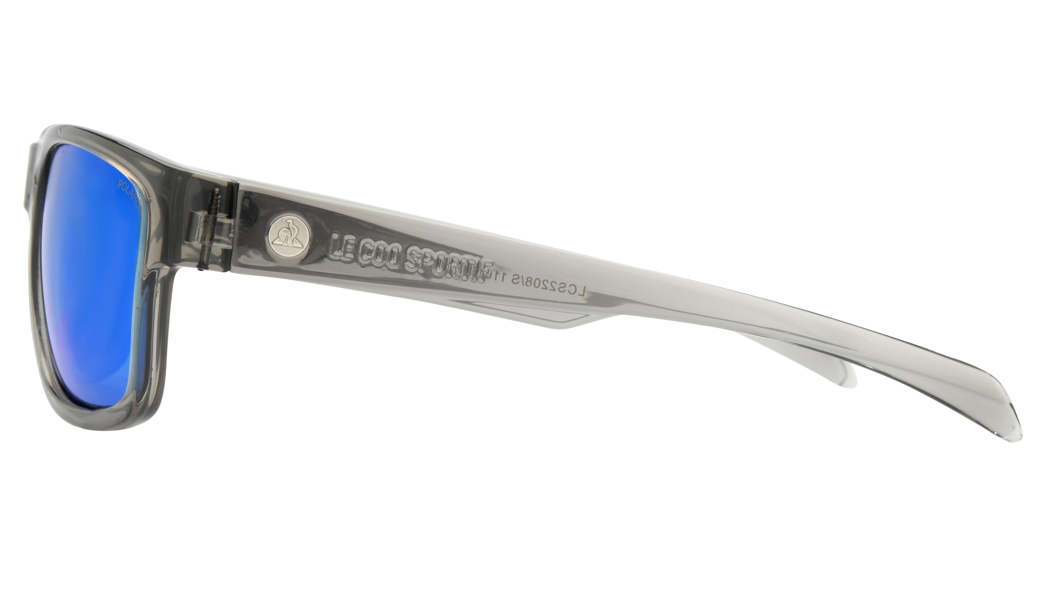 Lunettes de soleil Le Coq Sportif Homme Gris Rectangle Lcs2208/S Gauche