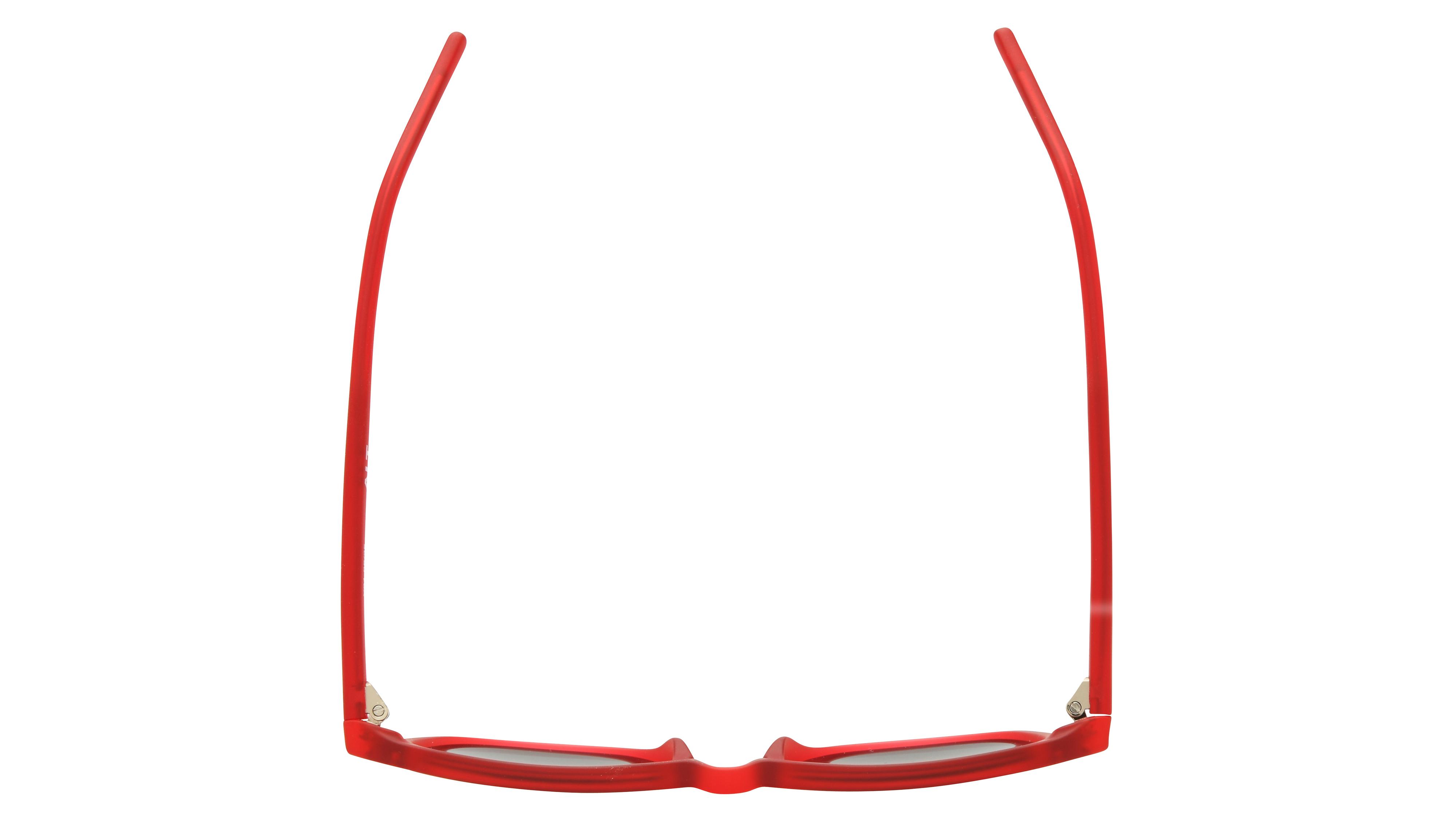 Lunettes de soleil Alternance Enfant Rouge Carré alt23211 Dessus