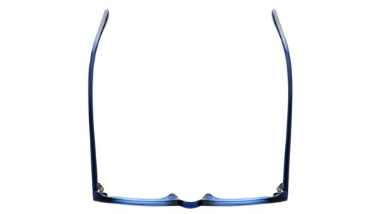 Lunettes de vue Alternance Enfant Bleu Rectangle alternance Dessus