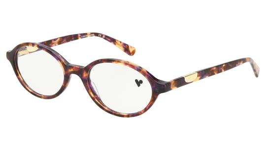 Lunettes de vue Longchamp Femme Violet Ovale Lo2811 Trois-Quart