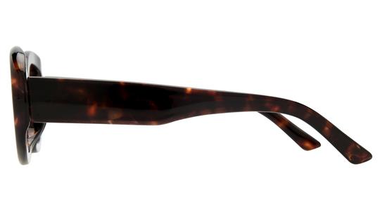 Lunettes de soleil VIP Femme Ecaille Ovale Vip2502 Gauche