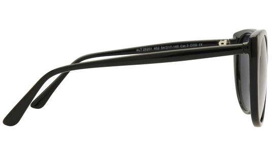 Lunettes de soleil Alternance Femme Noir Papillon alt25201 Droite