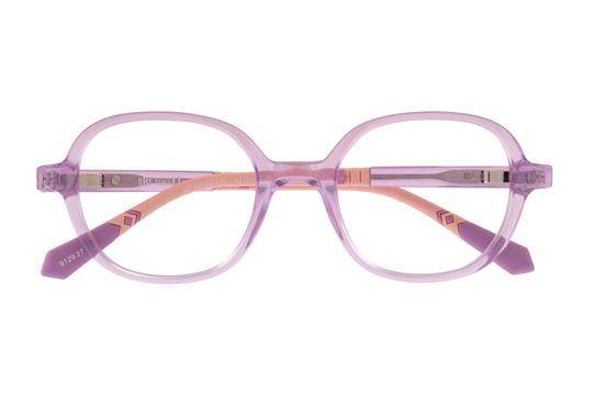 Lunettes de vue Princesse Disney  Violet Carré DPAR002C41 Face