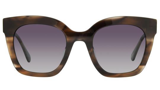 Lunettes de soleil Pol&Sun Femme Marron Papillon Pos2604 Face