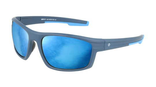 Lunettes de soleil Optiswiss Homme Bleu Rectangle Osm002 Face