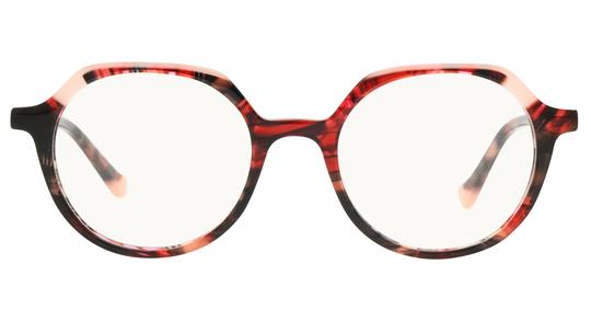 Lunettes de vue Lunatic Femme Rose Pantos Lun2503 Face