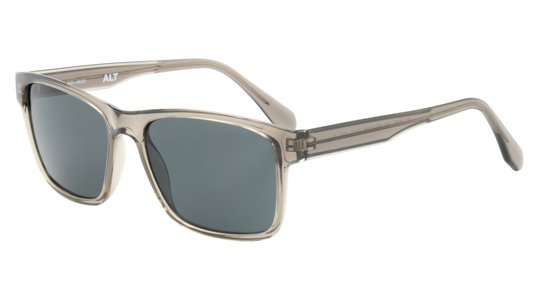 Lunettes de soleil Alternance Homme Gris Rectangle Alt24209 Trois-Quart