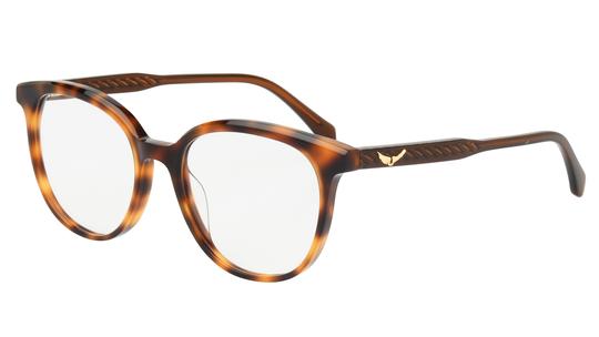 Lunettes de vue Zadig & Voltaire Femme Ecaille Pantos vzv438 Trois-Quart
