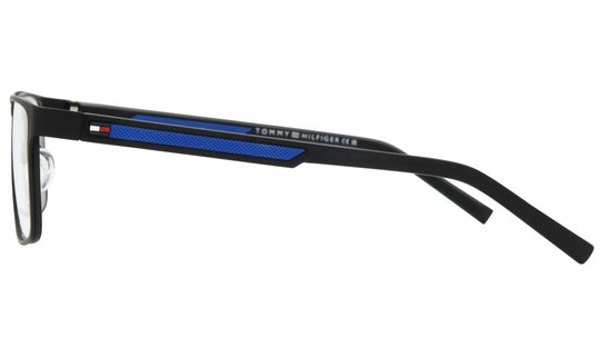 Lunettes de vue Tommy Hilfiger Homme Noir Rectangle Th2204 Gauche