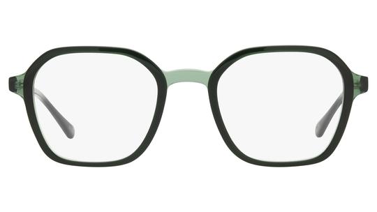 Lunettes de vue The Bicycle Homme Vert Carré Bic2607 Face